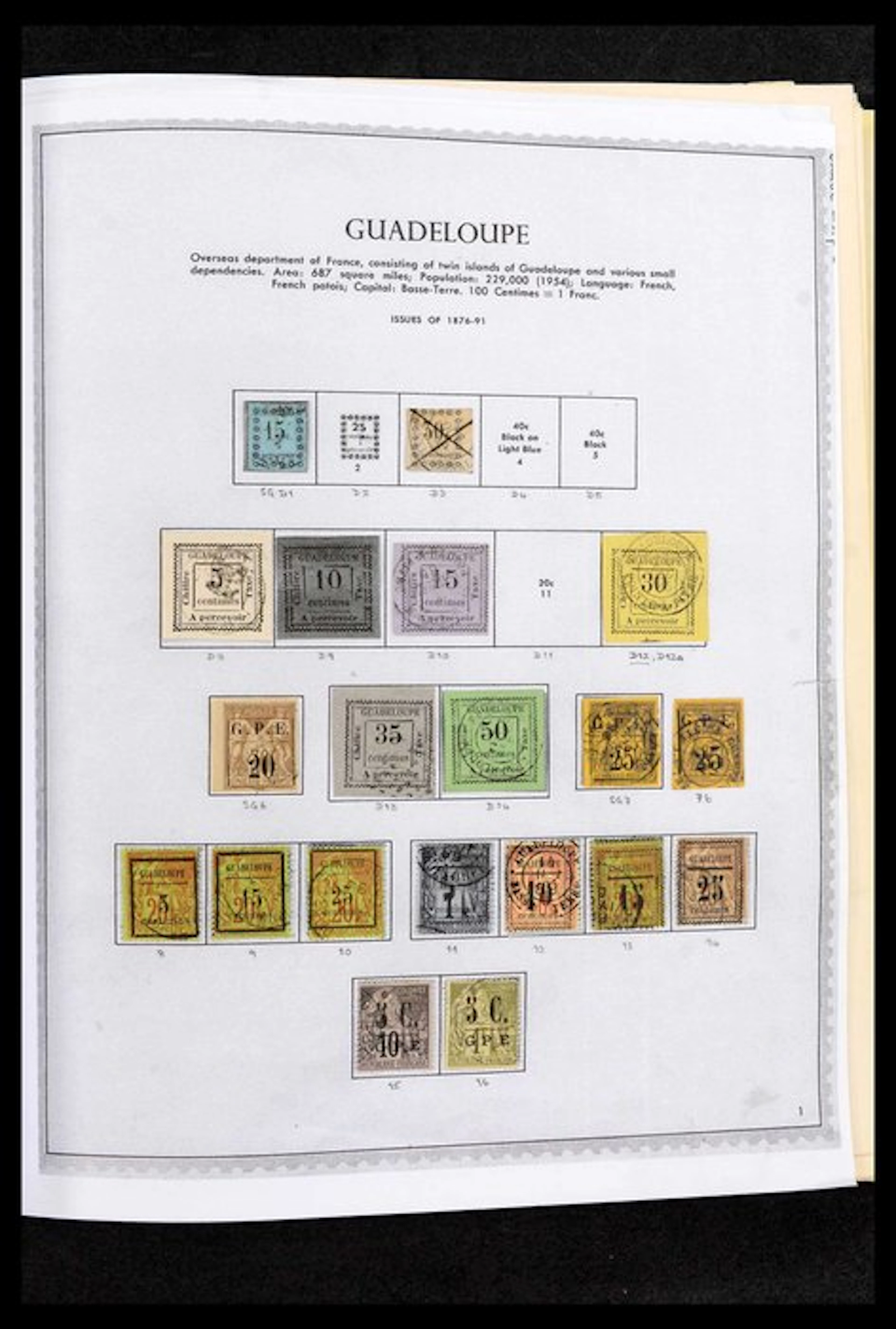 French Colonies 1873/1947 - French, Danish & Spanish Colonies collection
