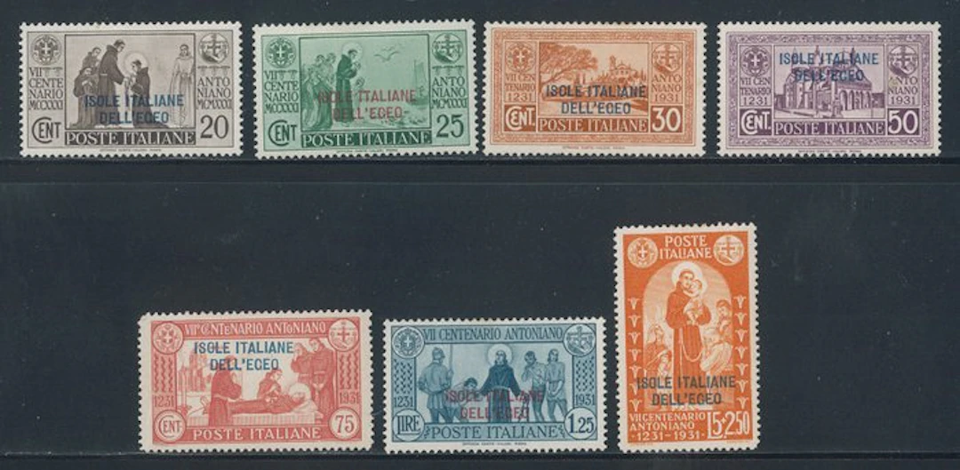 Italian Aegean Islands - general issues - Saint Anthony