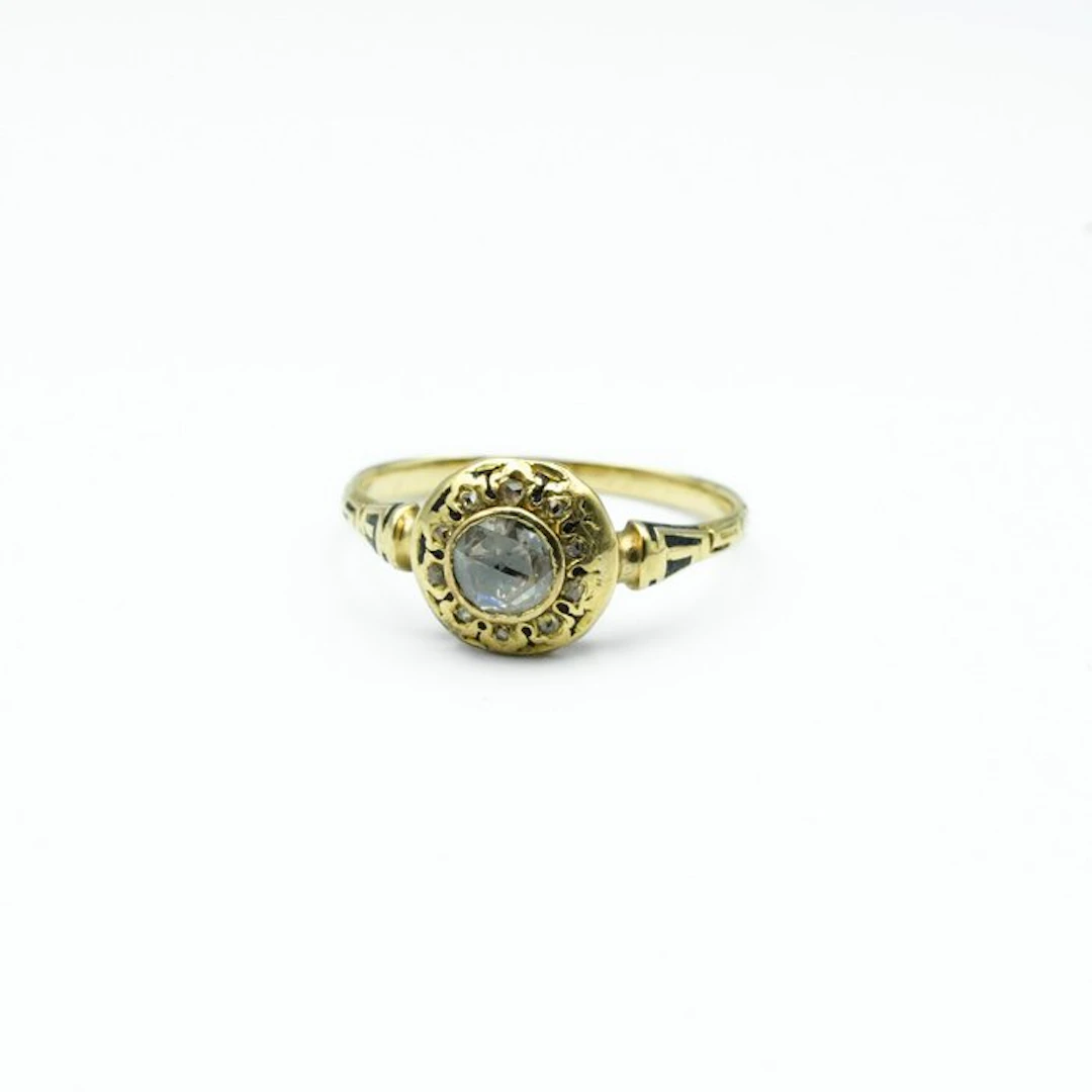 Ring - 18 kt. Yellow gold