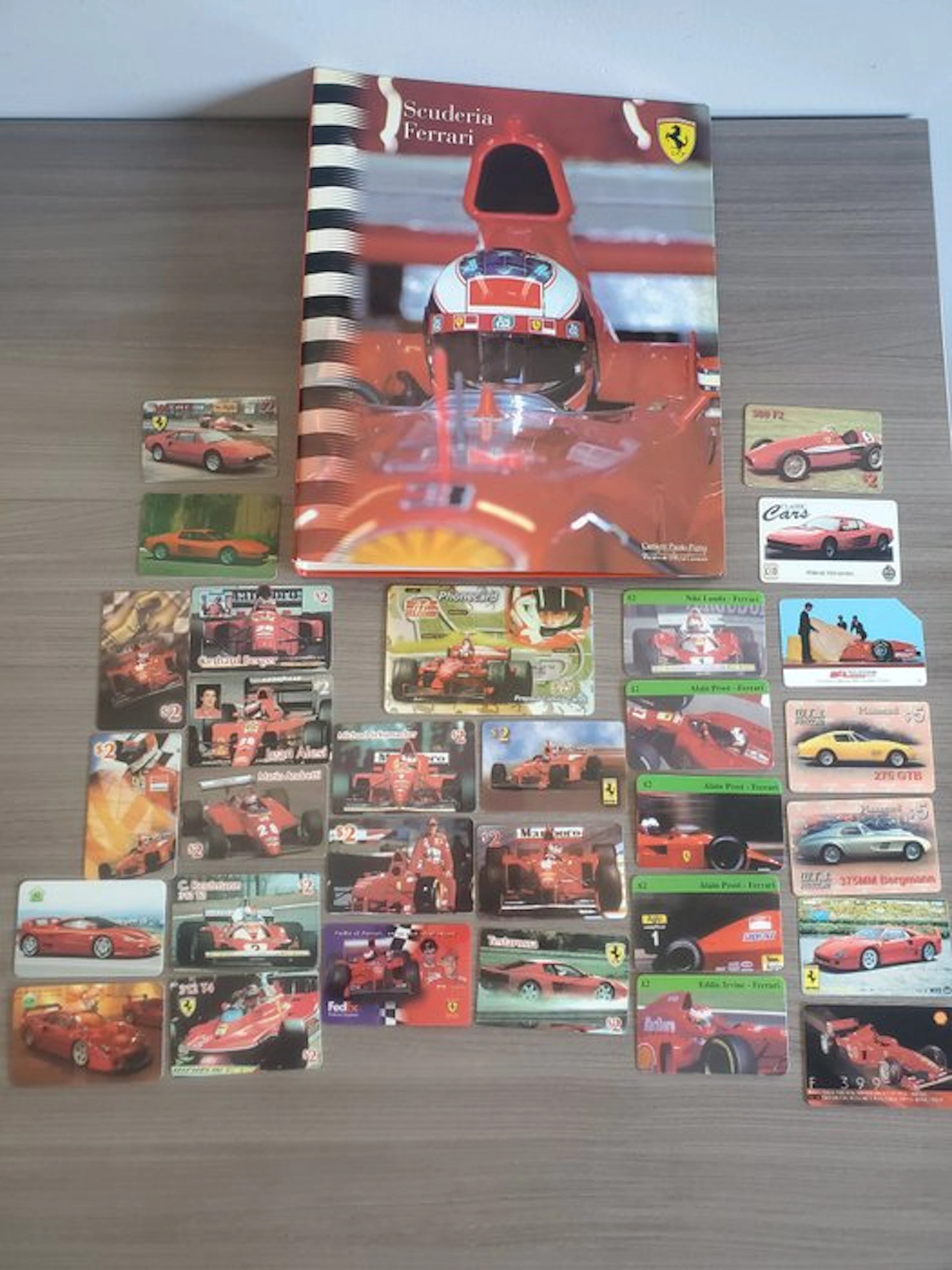 Phone card collection - Phone cards - Ferrari