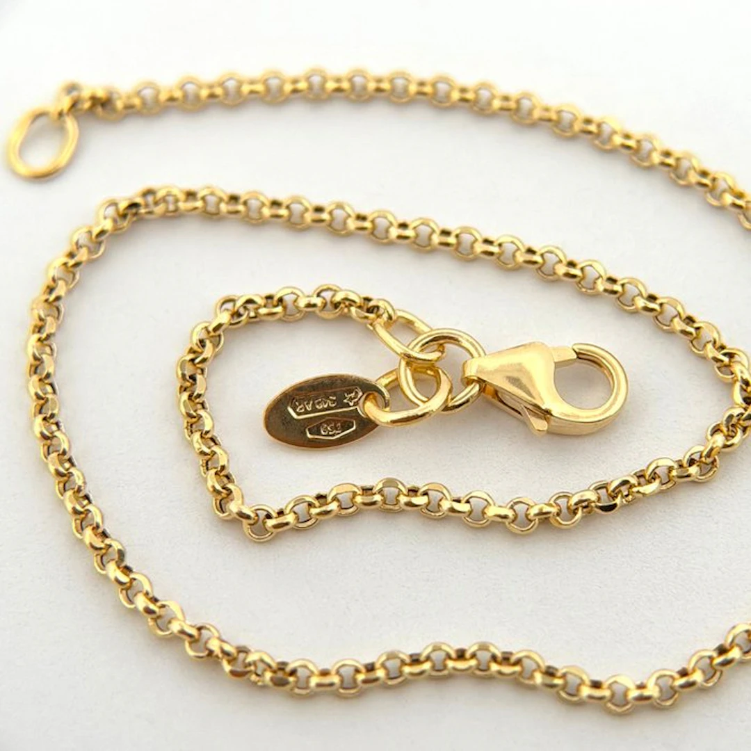 No reserve price - Chain bracelet - 18 kt. Yellow gold - Gold Art