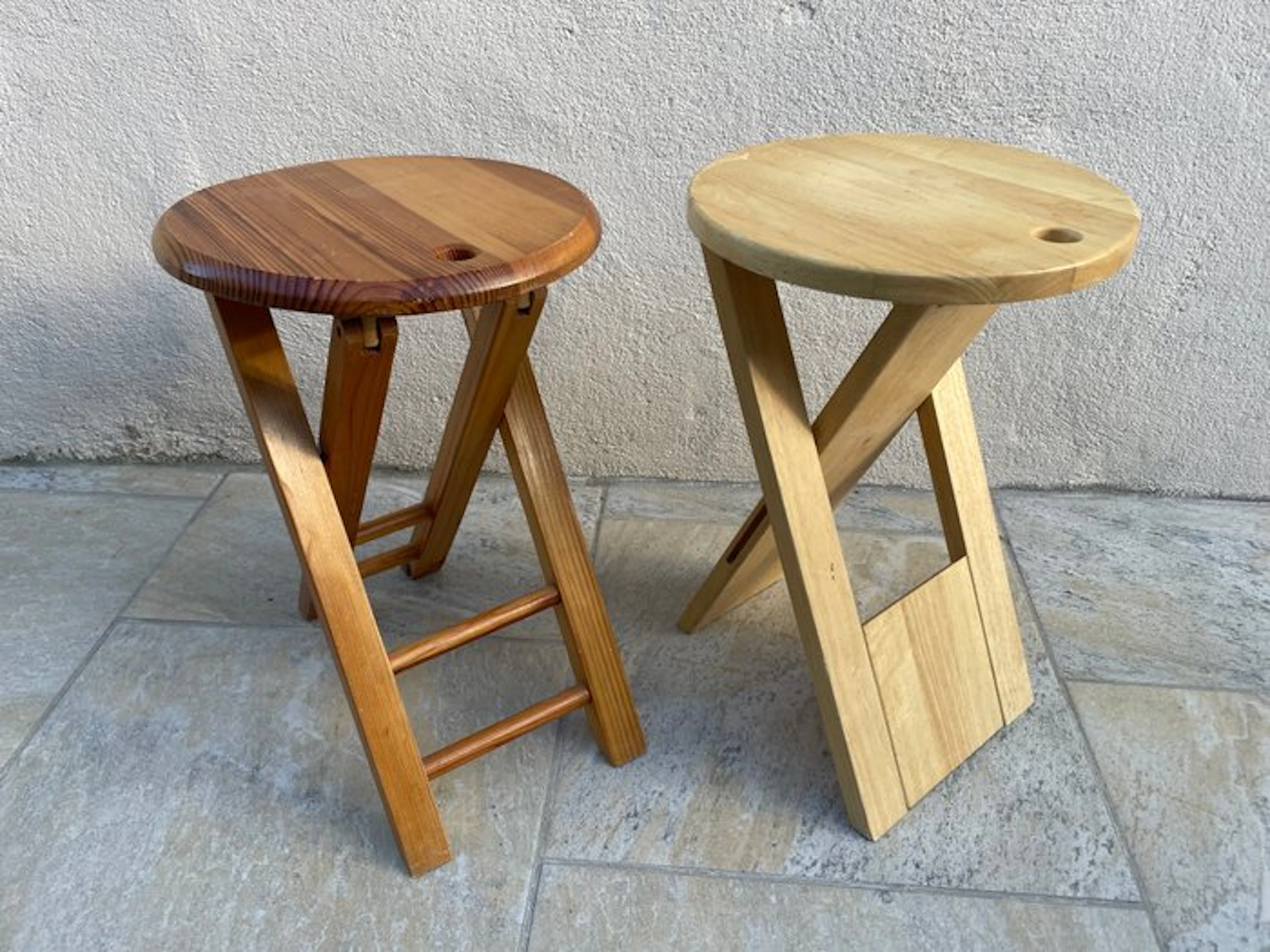 suzy, Roger Dion - Stool (2) - Wood
