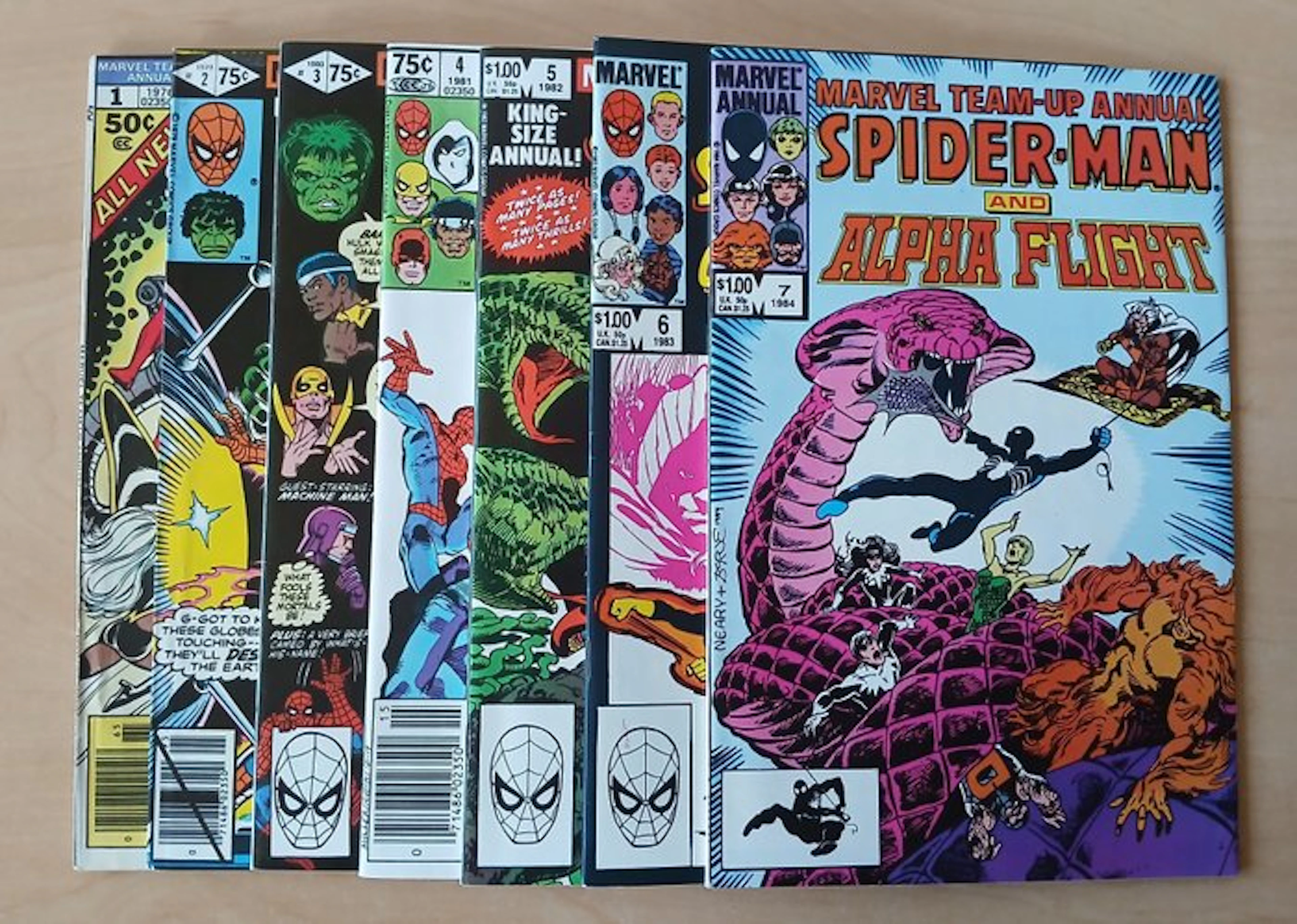 Marvel Team-Up Annual #1/7 - Featuring Spider-Man...