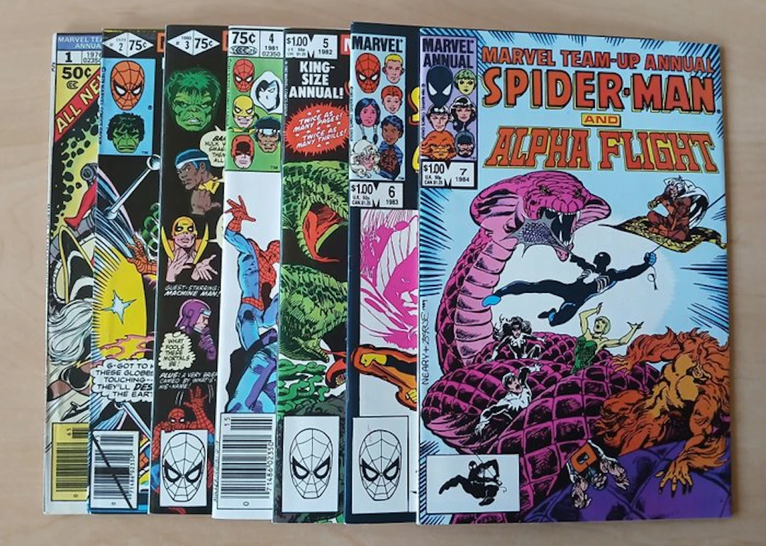 Marvel Team-Up Annual #1/7 - Featuring Spider-Man...