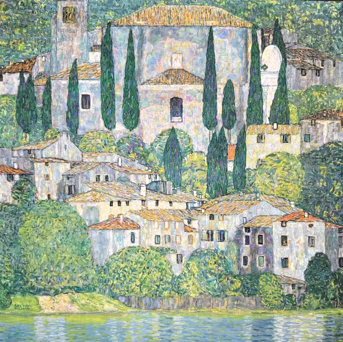 Gustav Klimt (1862-1918) - “Church in Cassone
