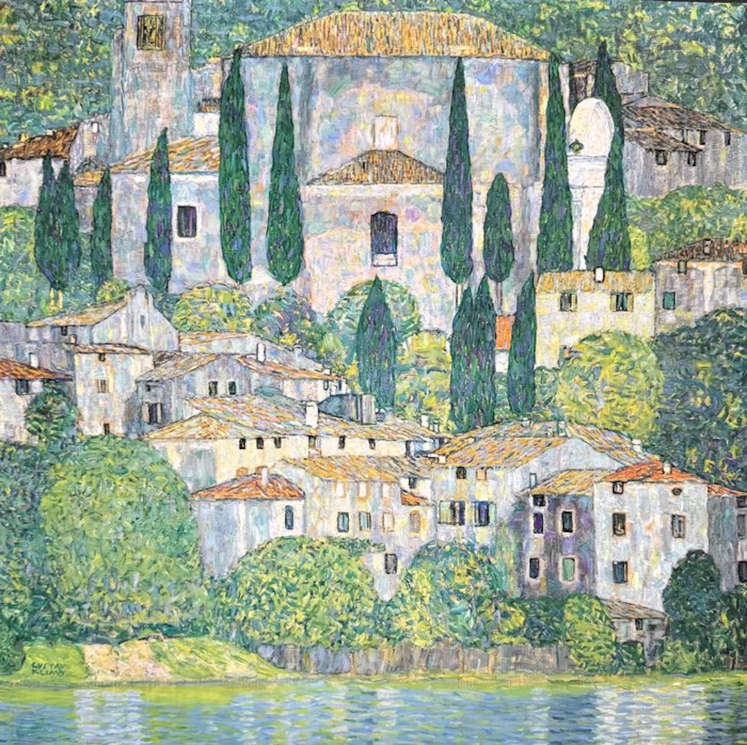 Gustav Klimt (1862-1918) - “Church in Cassone