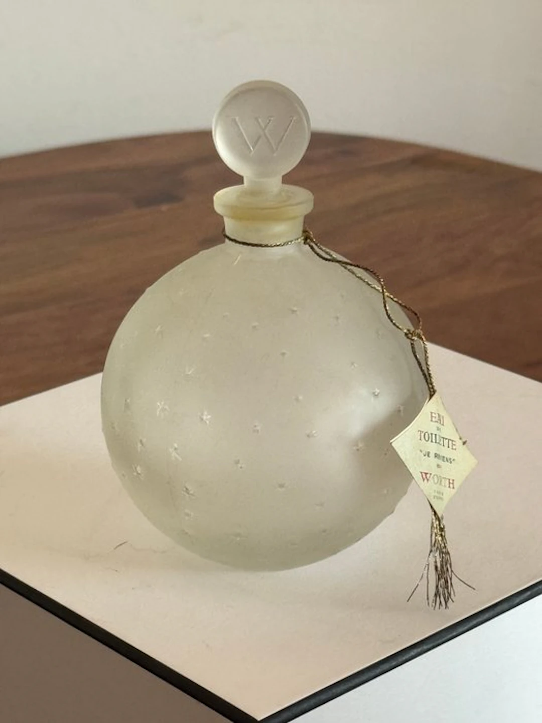 Worth, Lalique - René Lalique - Perfume bottle - Crystal - Worth Lalique bottle