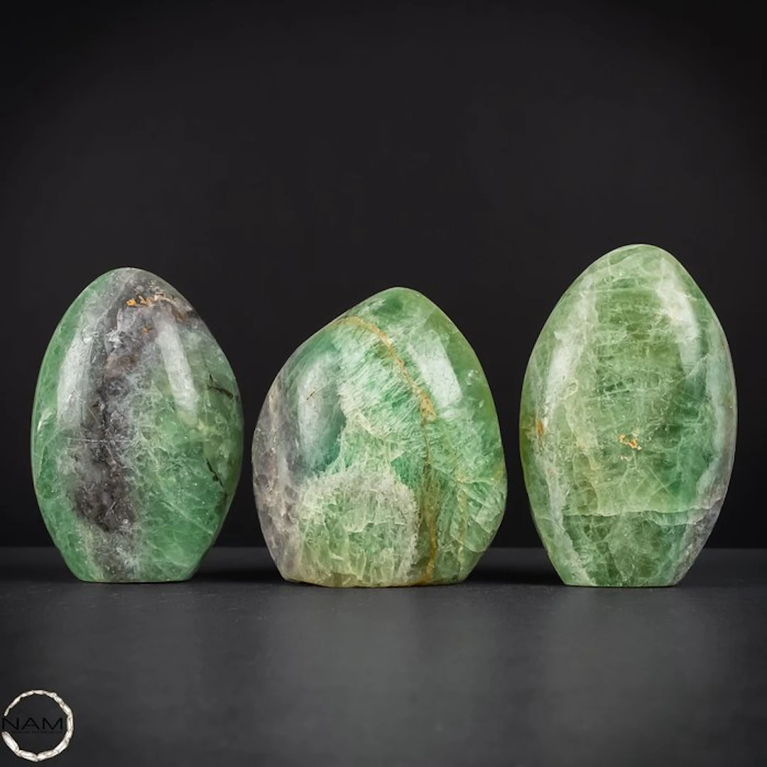 Exclusive fluorite freeform set from China – Natural...