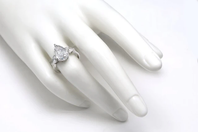 No reserve price - Ring - 14 kt