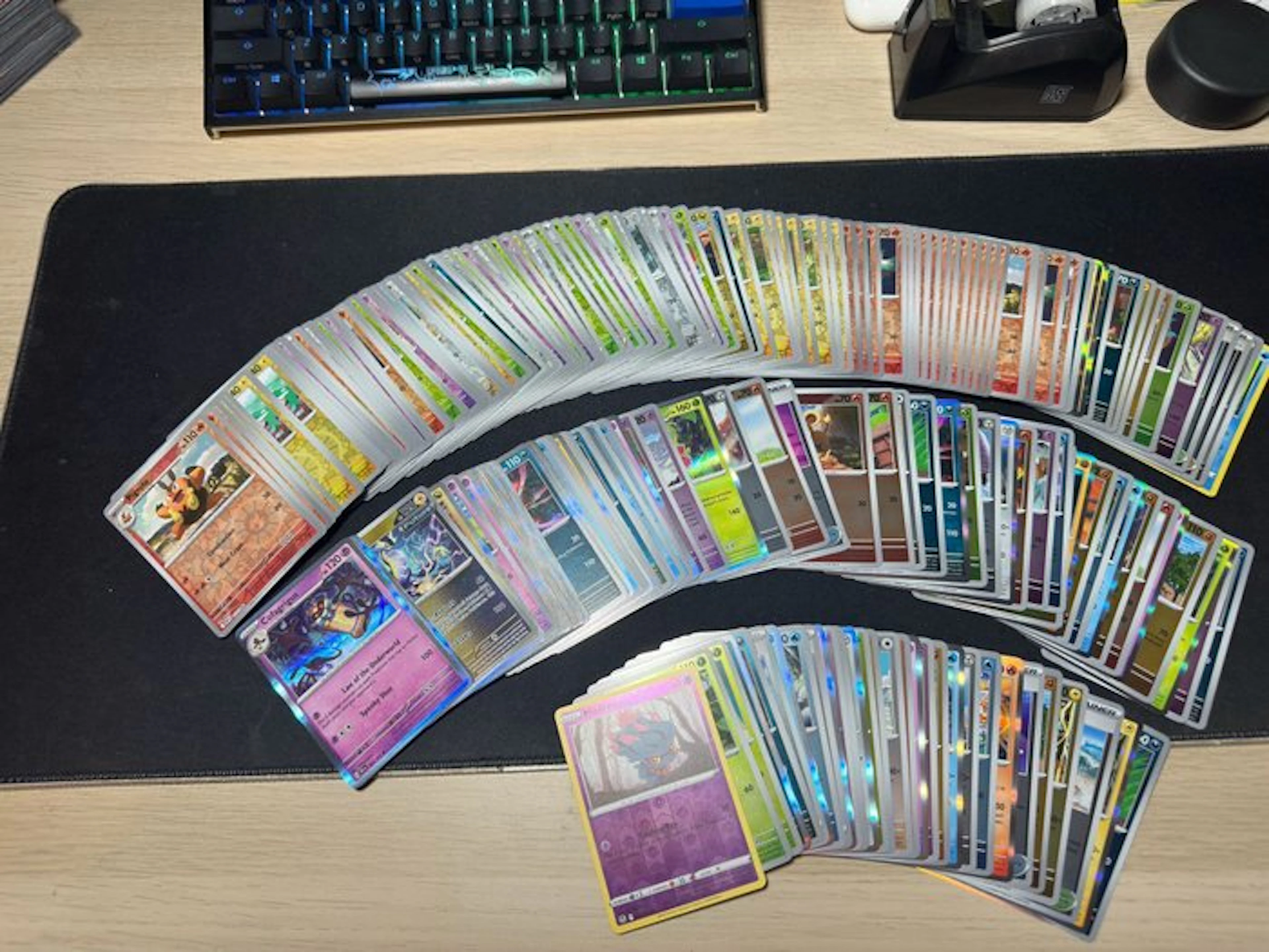 Pokémon - 1000 Bulk cards Reverse holo, Holo - Various sets