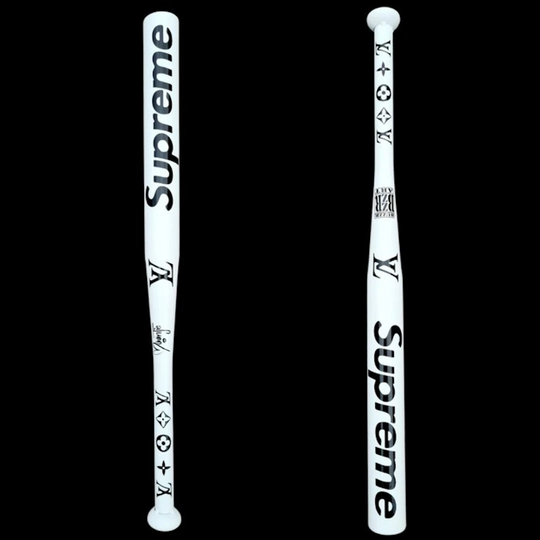 Moontje - Supreme Louis Vuitton Baseball Bat Wht/Blck edition.