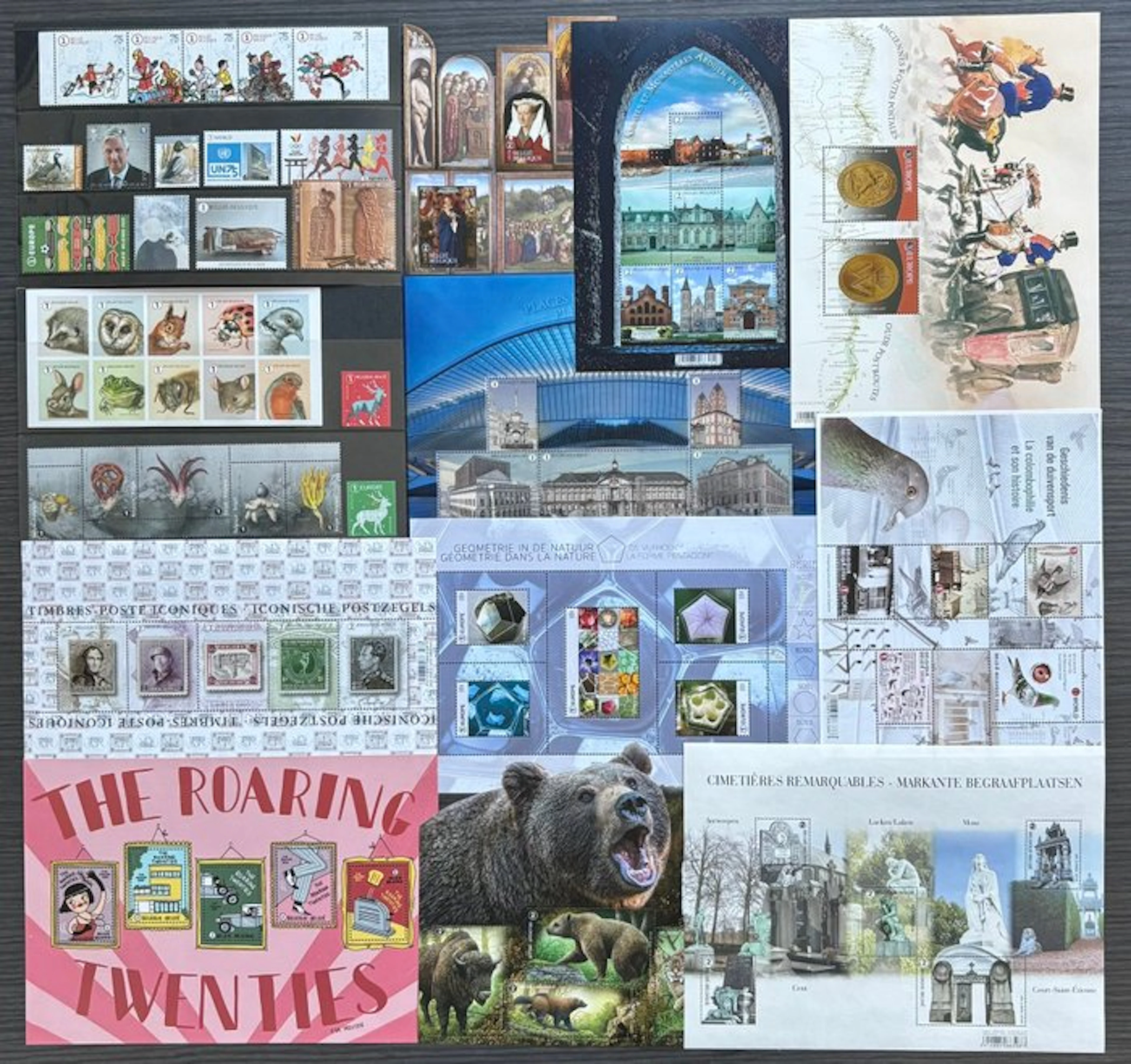 Belgium 2020 - Complete 2020 issue, all stamps, blocks and booklets