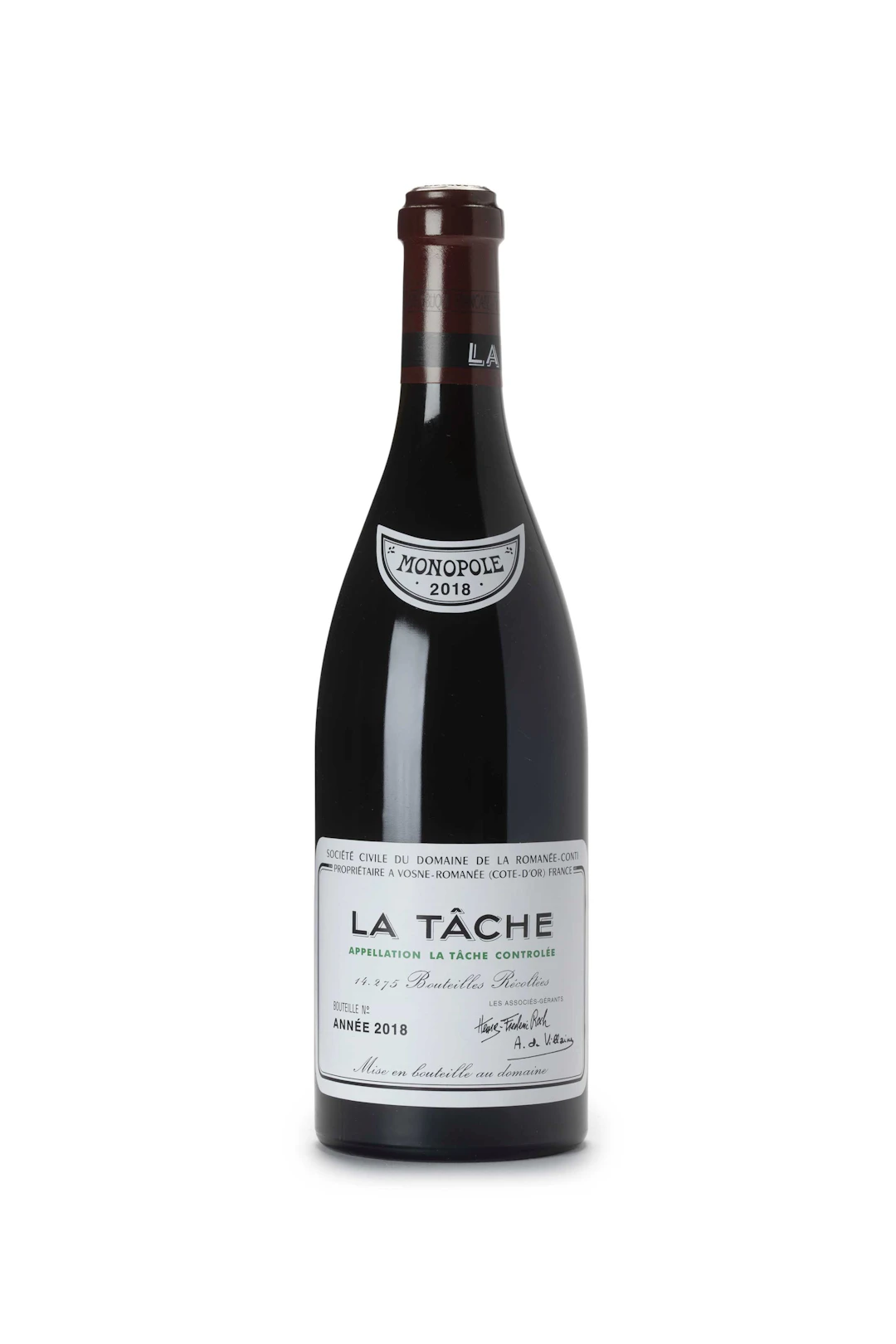 La Tâche Grand Cru 2018