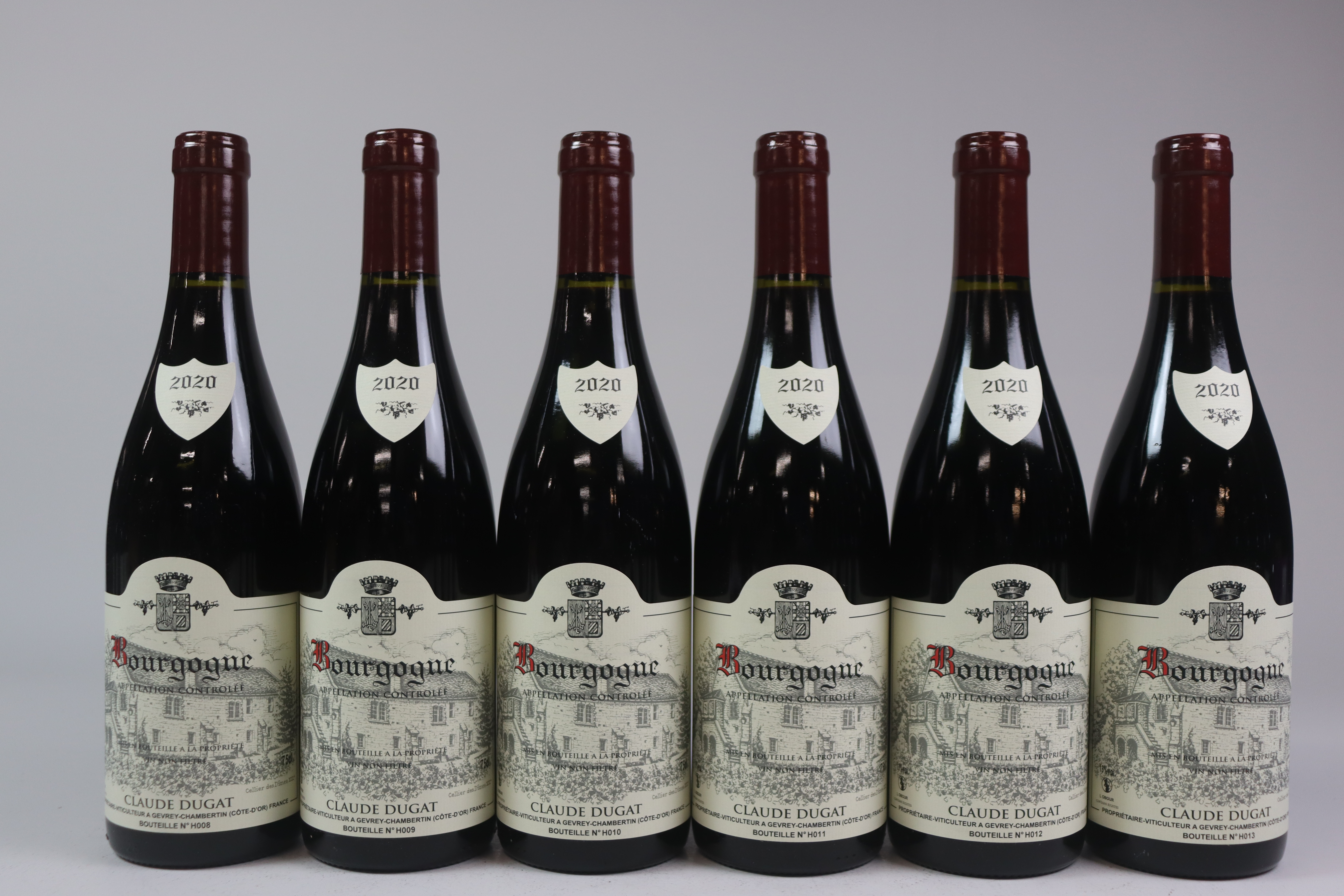 Mixed lot Bourgogne Rouge 2019/2020