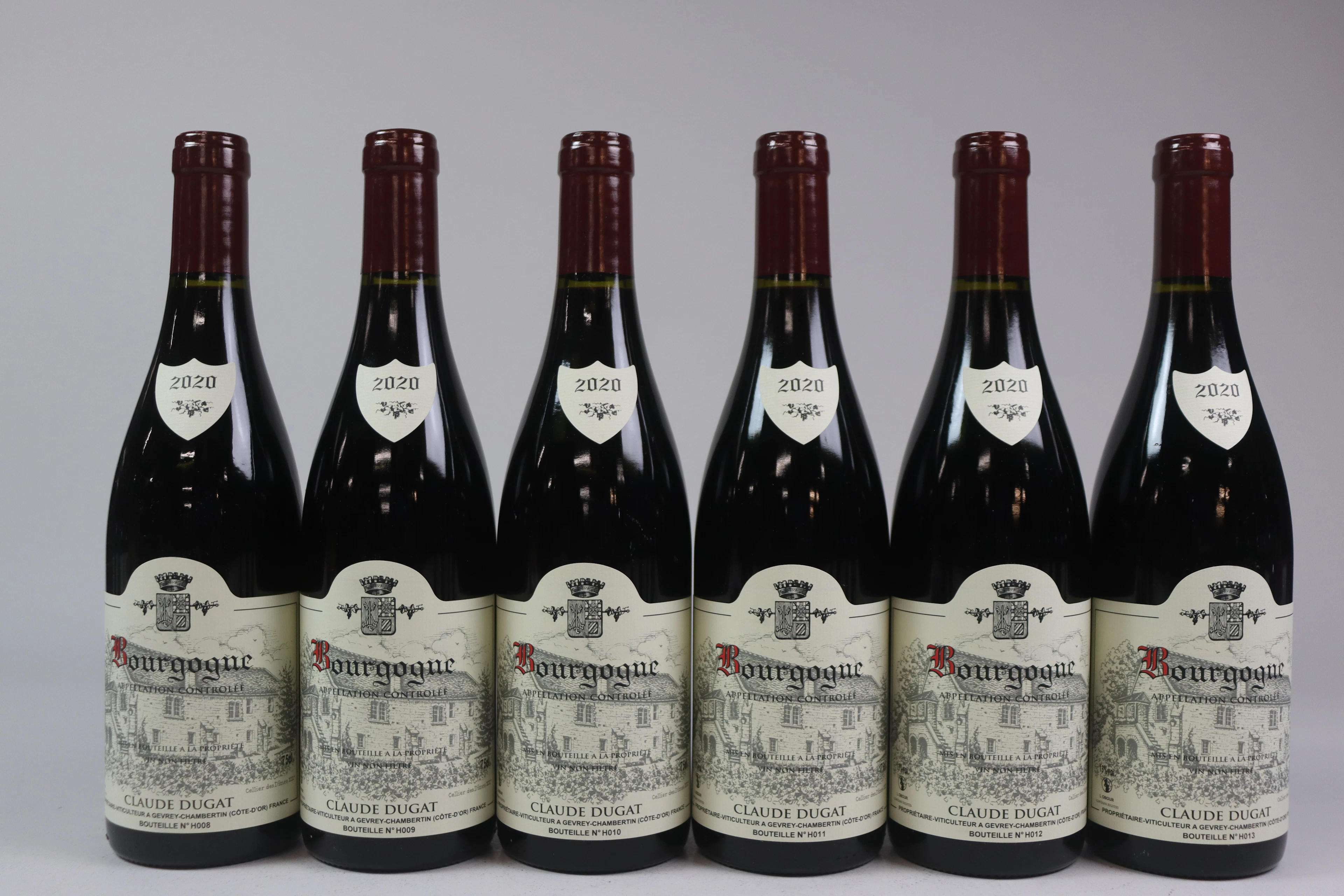 Mixed lot Bourgogne Rouge 2019/2020