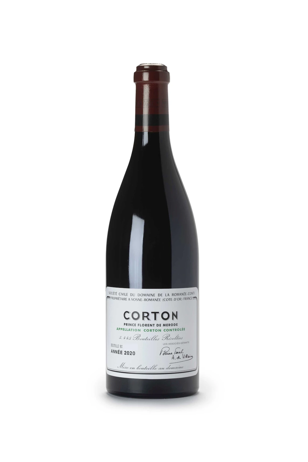 Corton 'Prince Florent de Merode' Grand Cru 2020