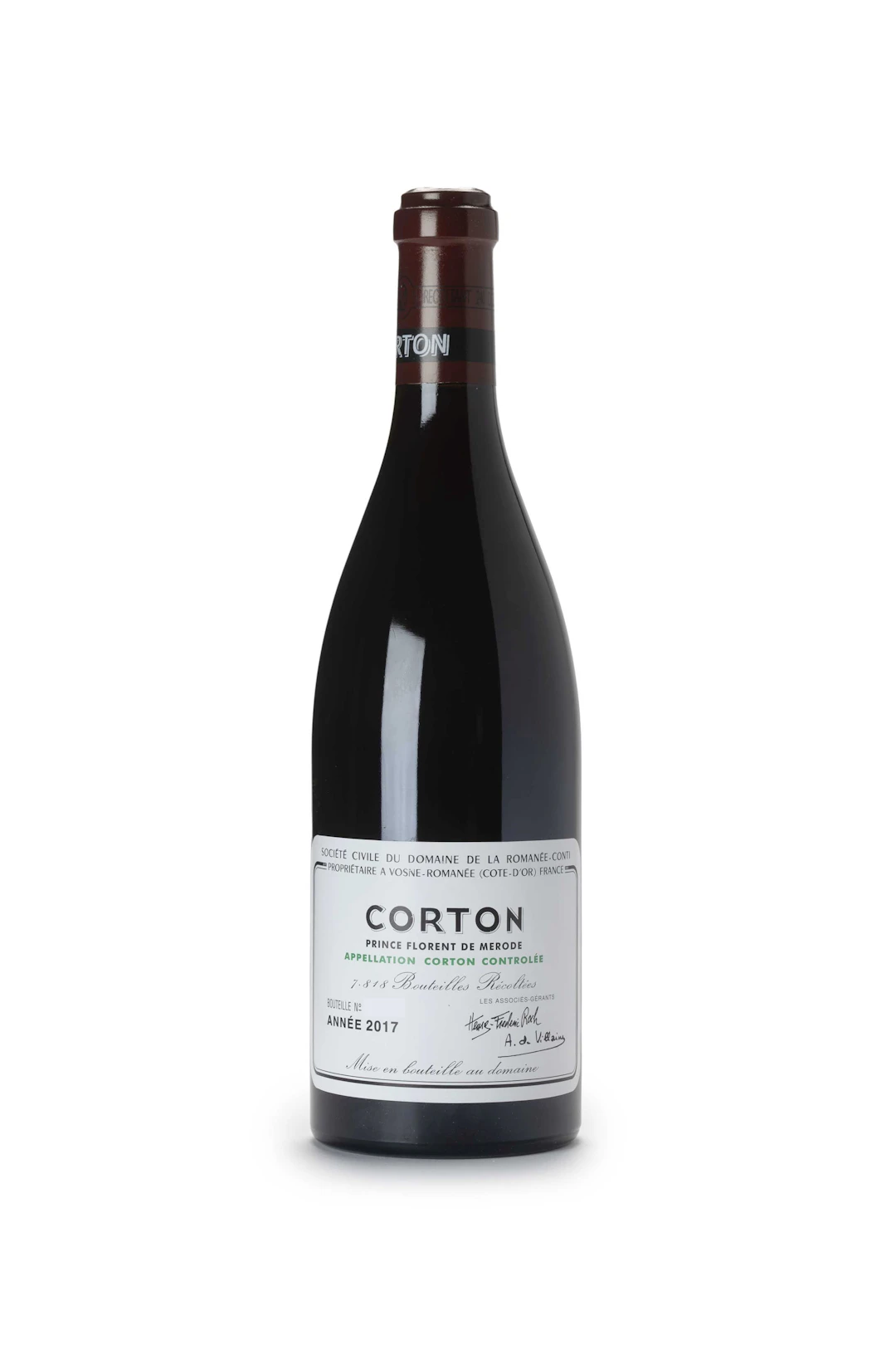 Corton 'Prince Florent de Merode' Grand Cru 2017
