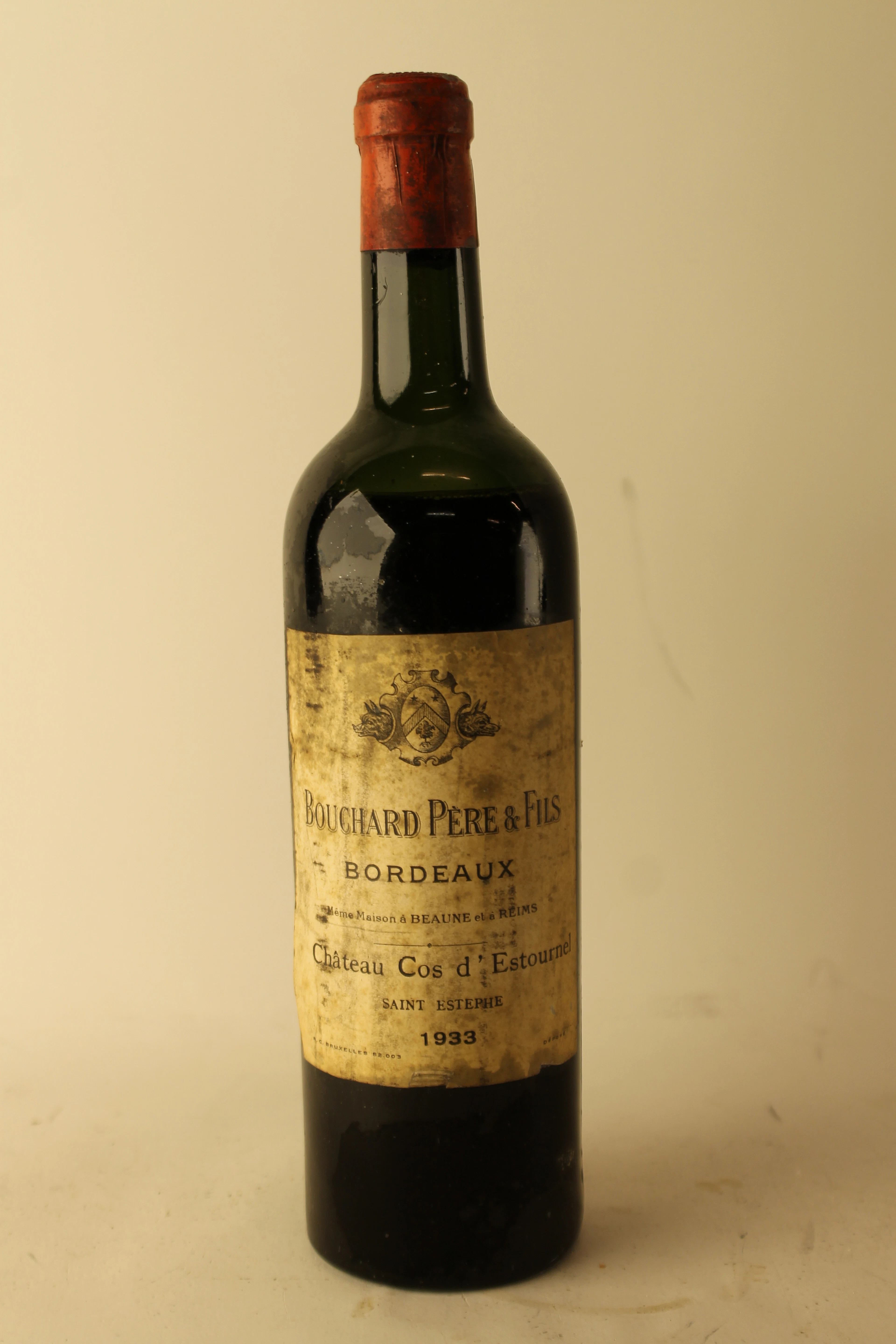 Château Cos d'Estournel 1933