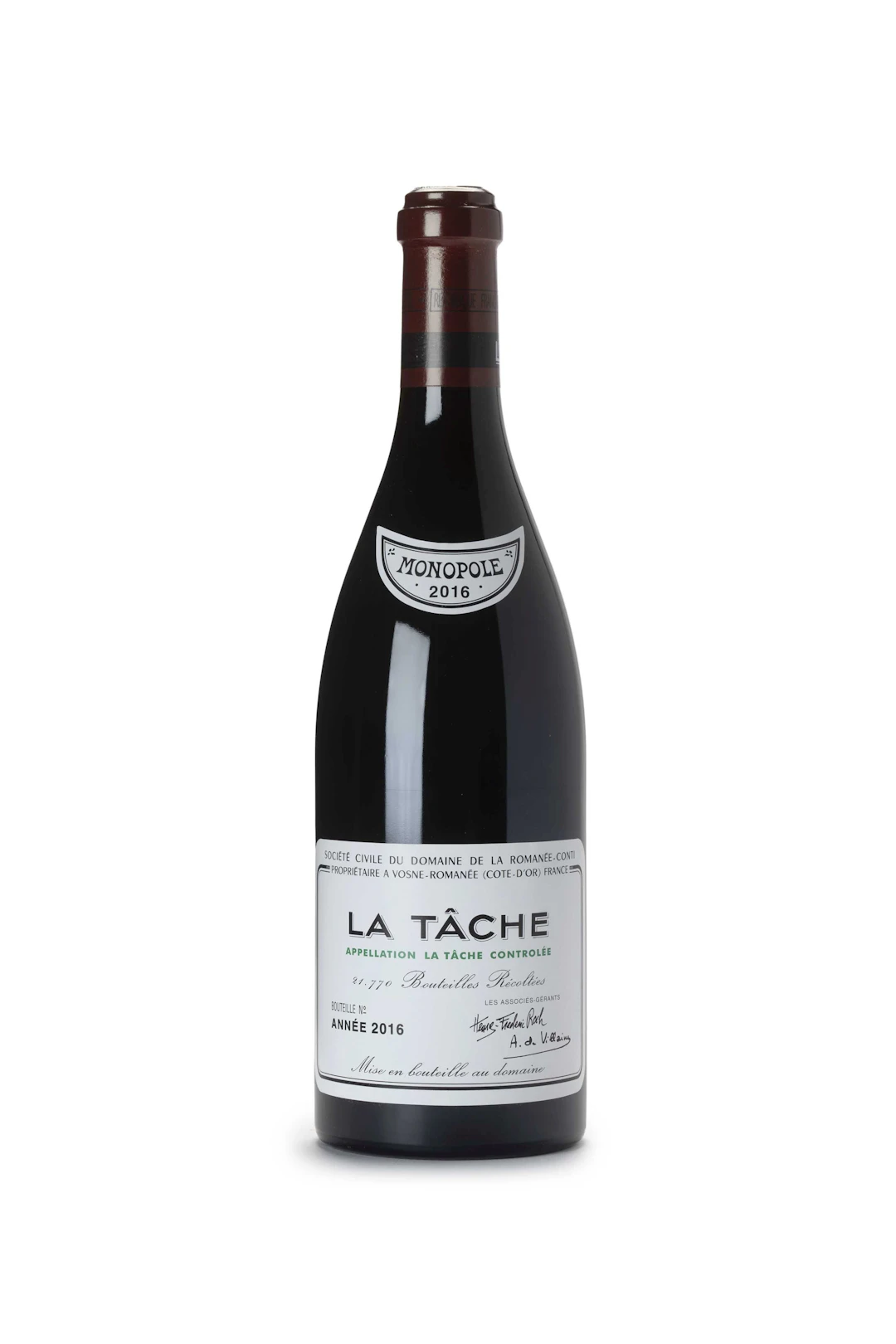La Tâche Grand Cru 2016