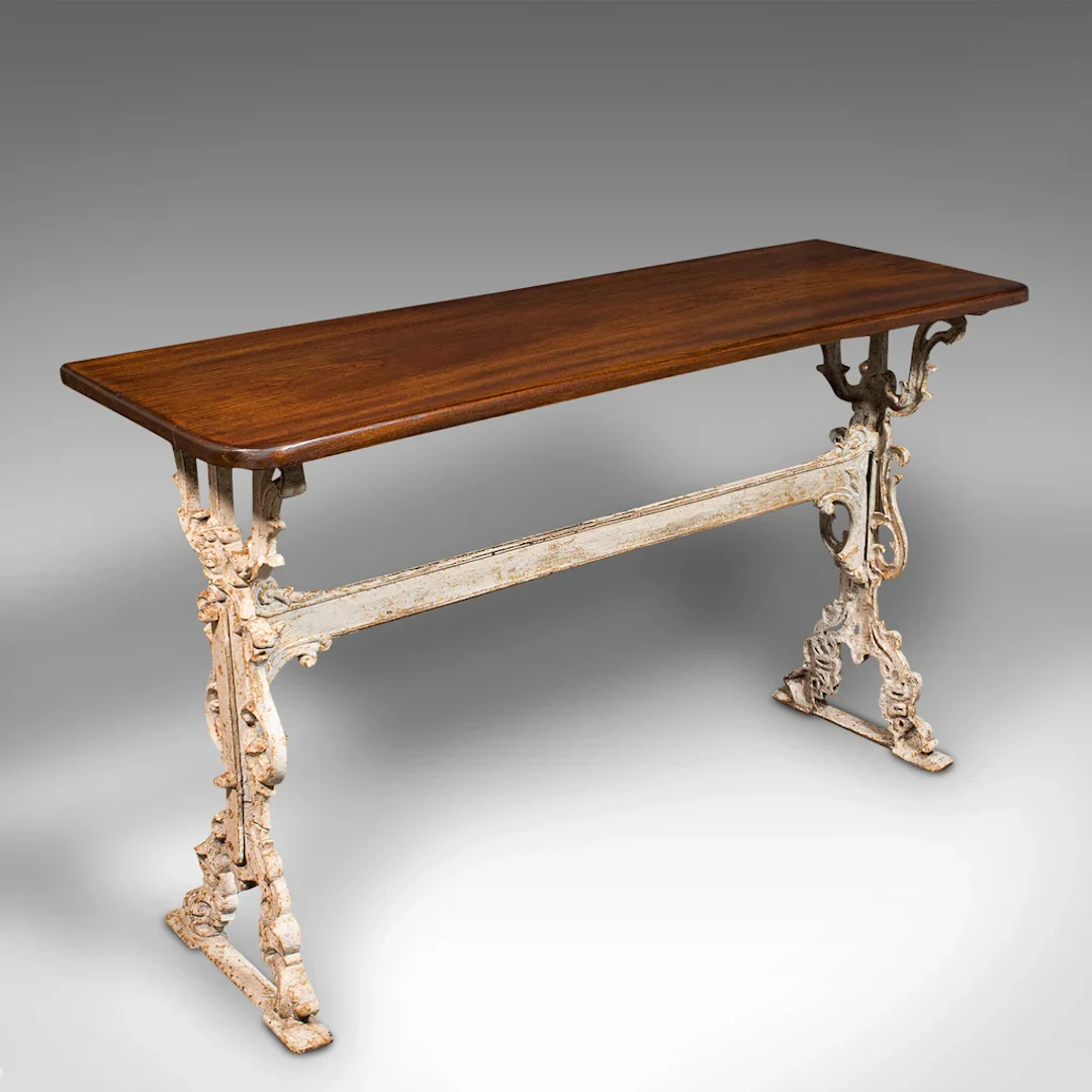 Antique Orangery Console Table, English, Walnut, Reception Hall, Side