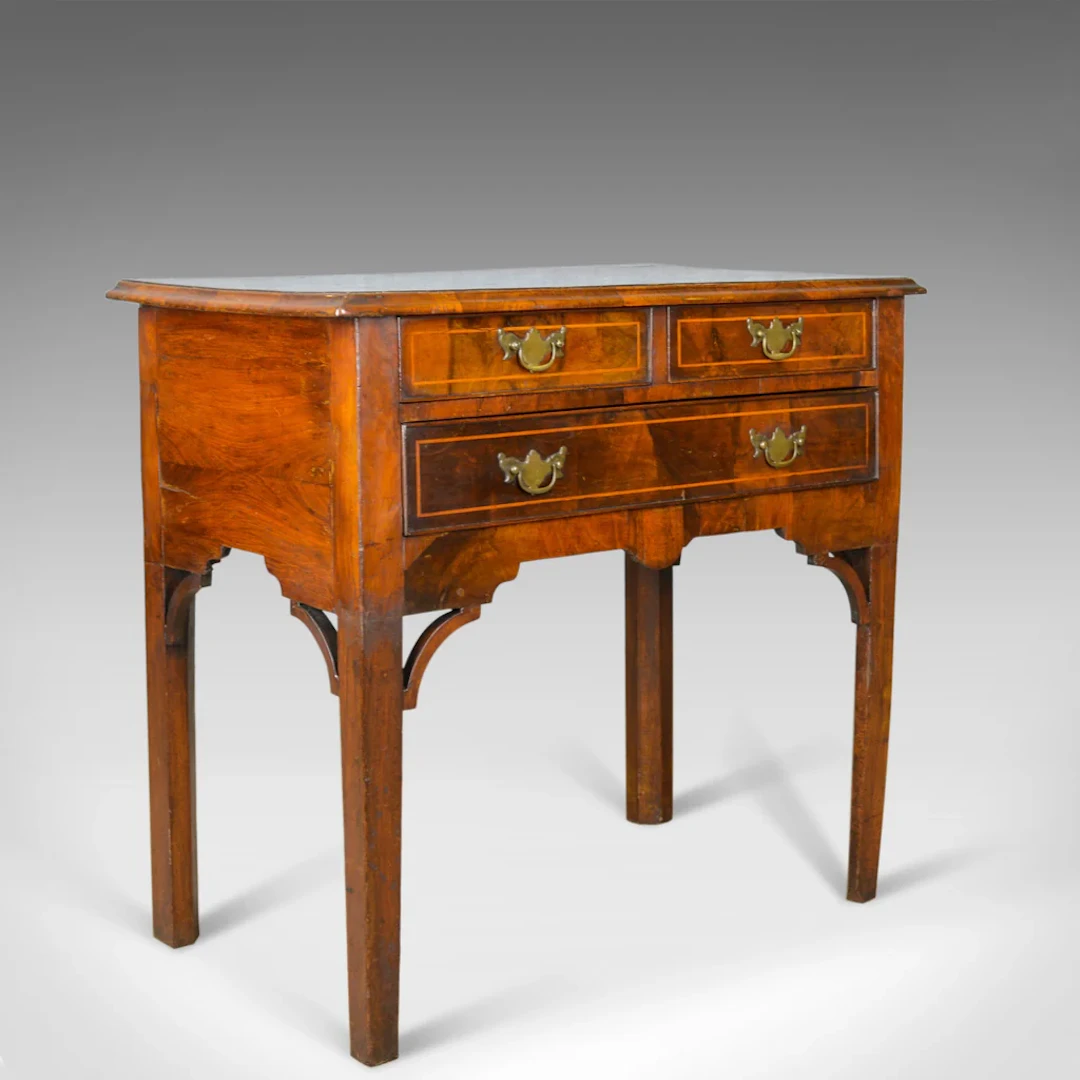 Antique Lowboy, English, Georgian, Walnut, Side Table, Early C19th, Circa 1800