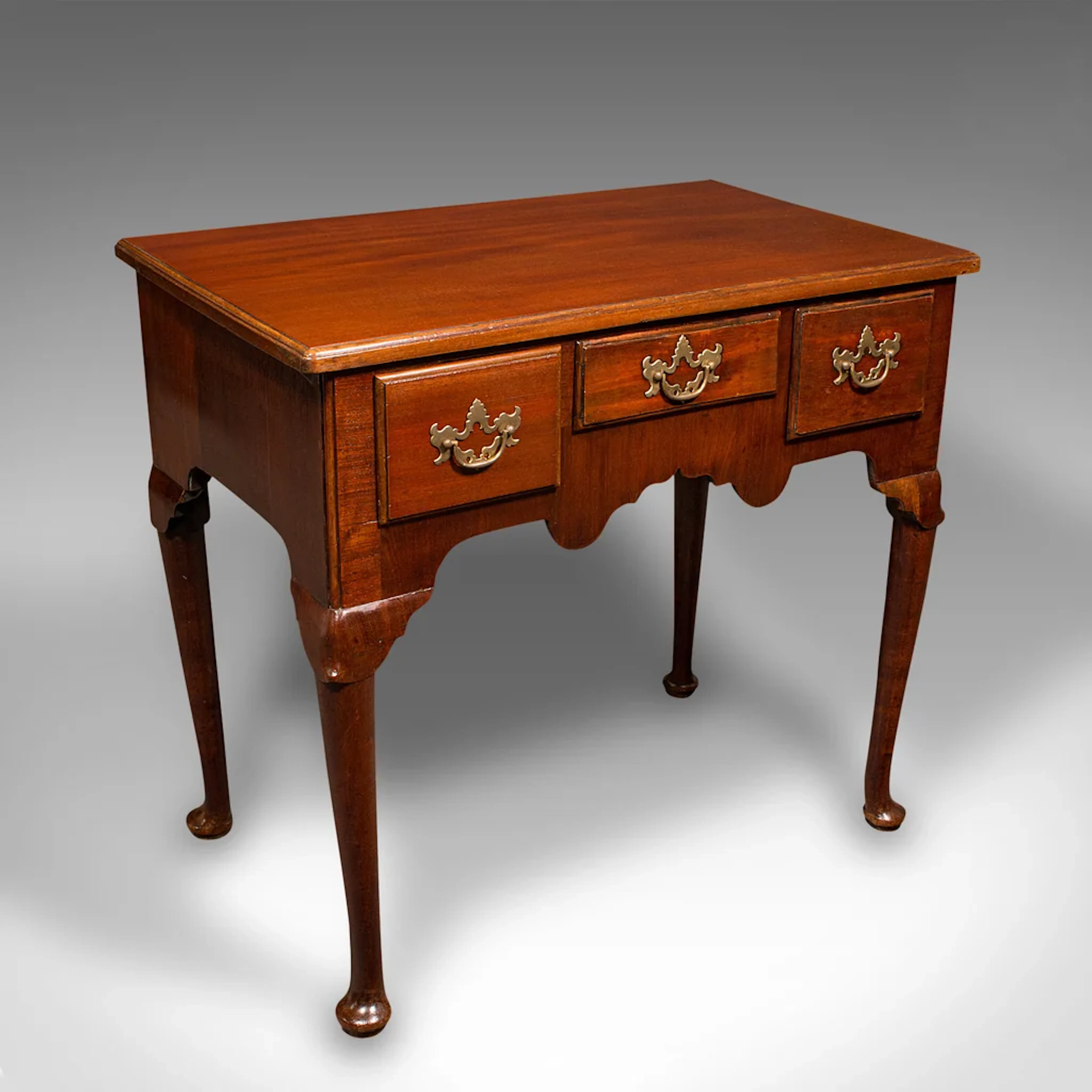 Small Antique Hall Table, English, Lowboy, Reception Hall, Side, Georgian, 1780
