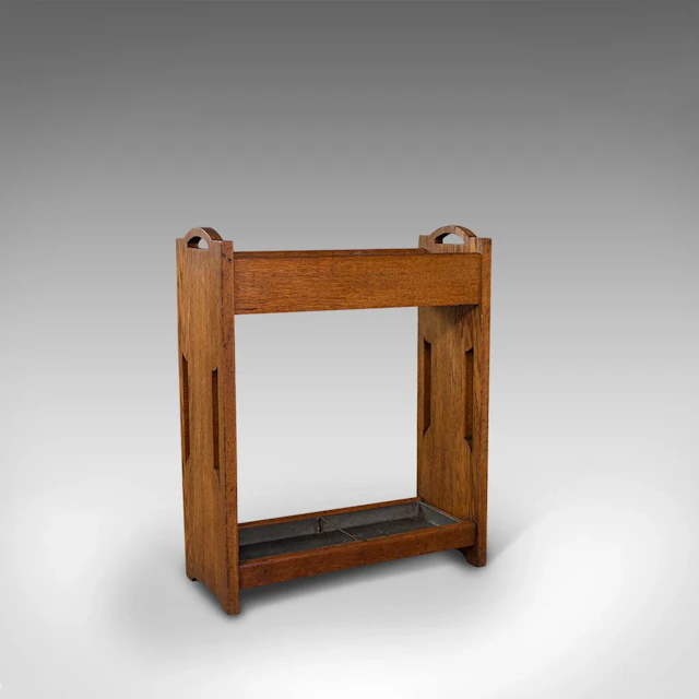 Antique Hallway Rack, English, Liberty-esque, Stick Stand, Arts &