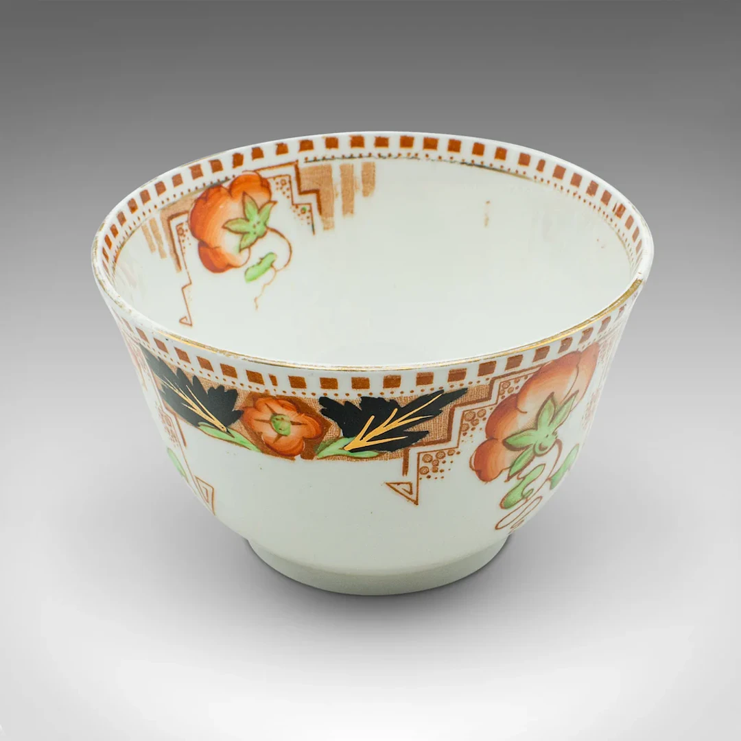 Vintage Bonbon Bowl, English, Ceramic, Confectionary, Sugar Dish
