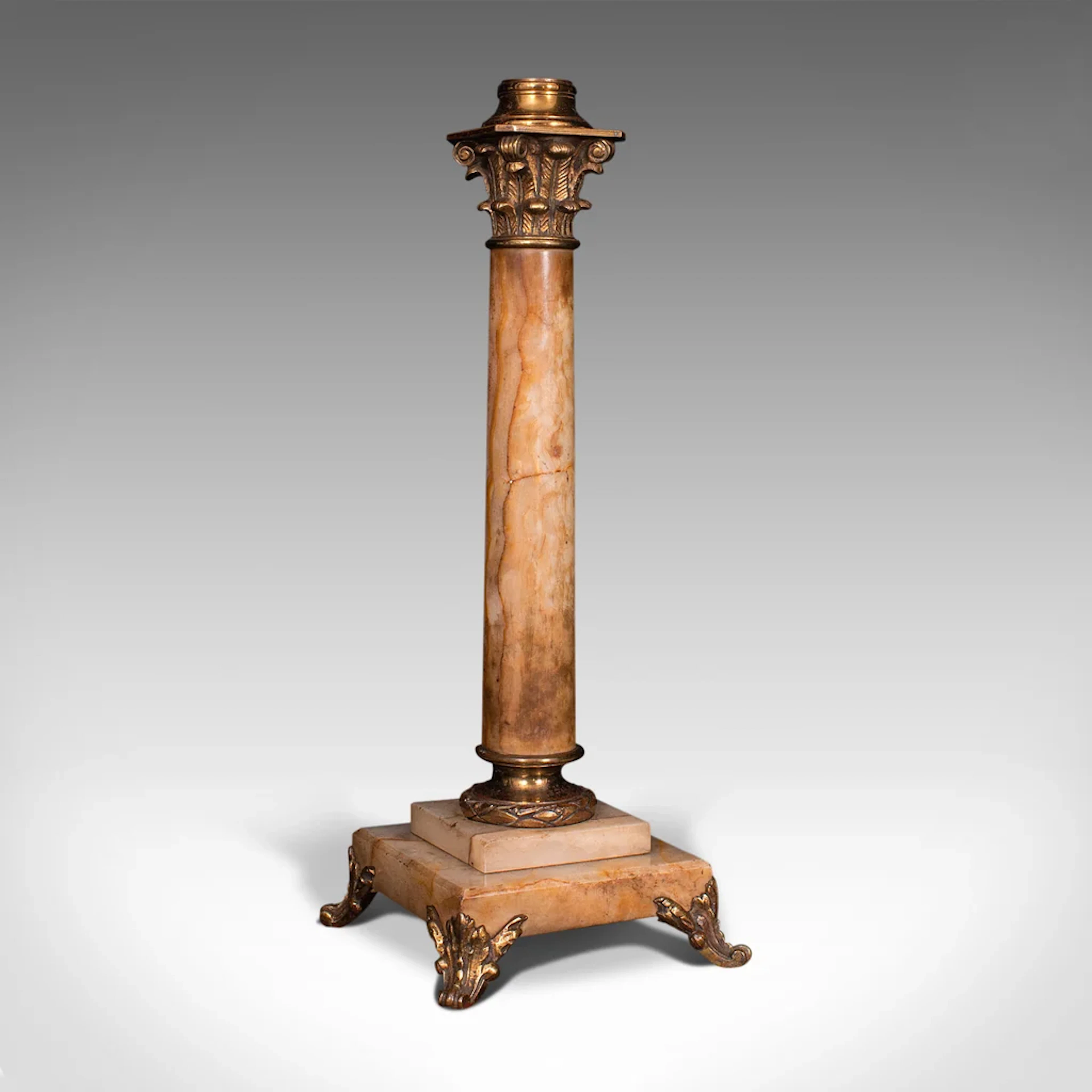 Antique Centrepiece Candelabra, Marble, Decorative, Candlestick, Victorian