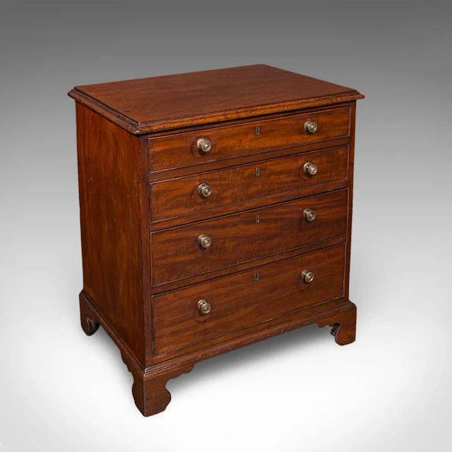 Antique Bachelor's Chest of Drawers, English, Bedroom, Victorian, Circa 1870