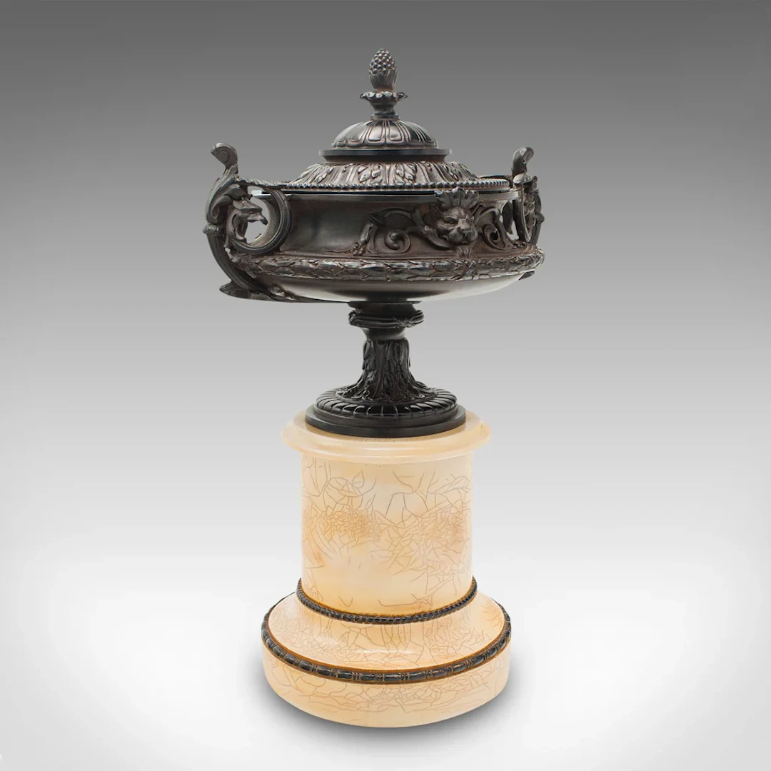 Vintage Neo Classical Urn, Continental, Decorative Ornament, Grand Tour, C.1930