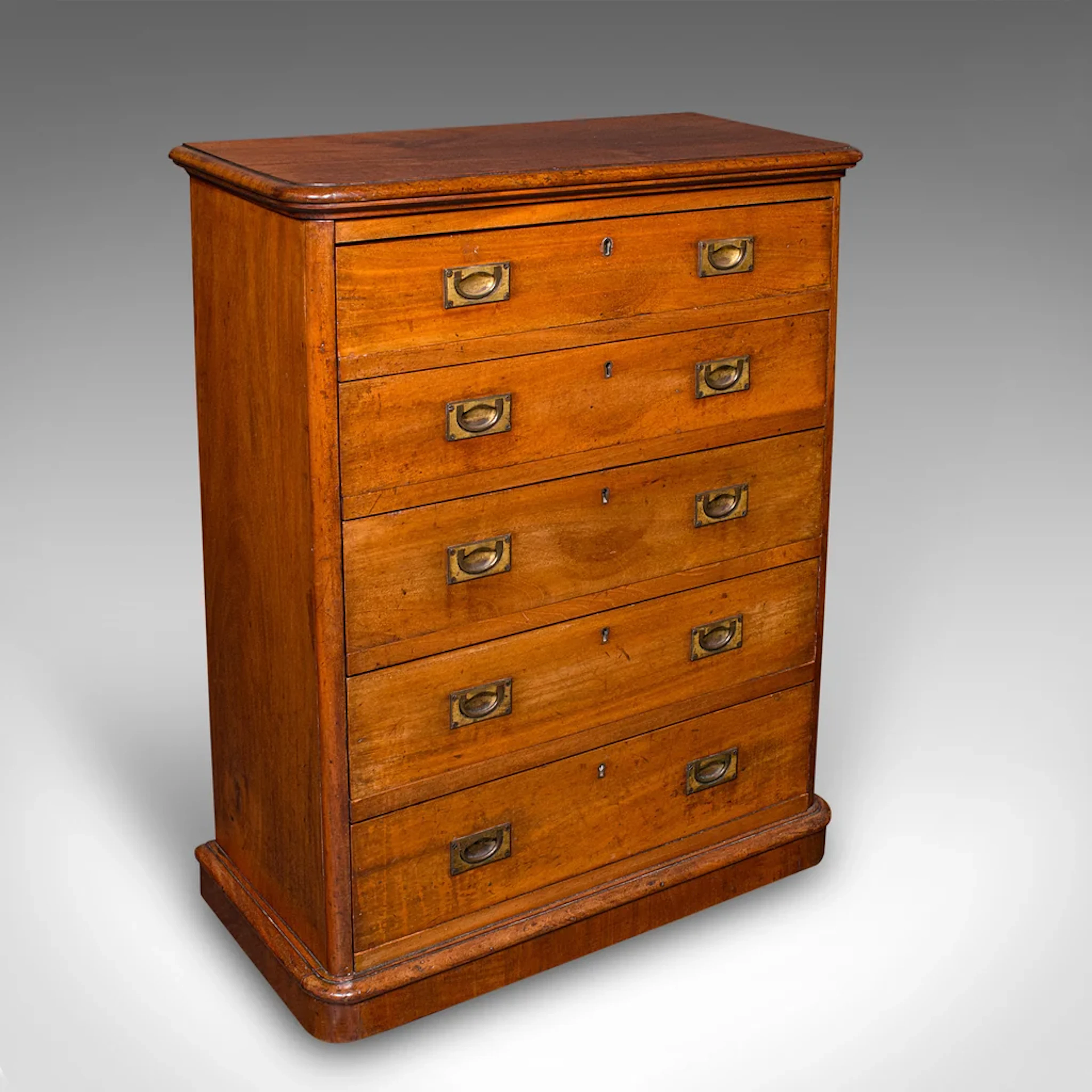 Antique Gentleman's Sporran Chest, Scottish, Sock Drawers, Victorian