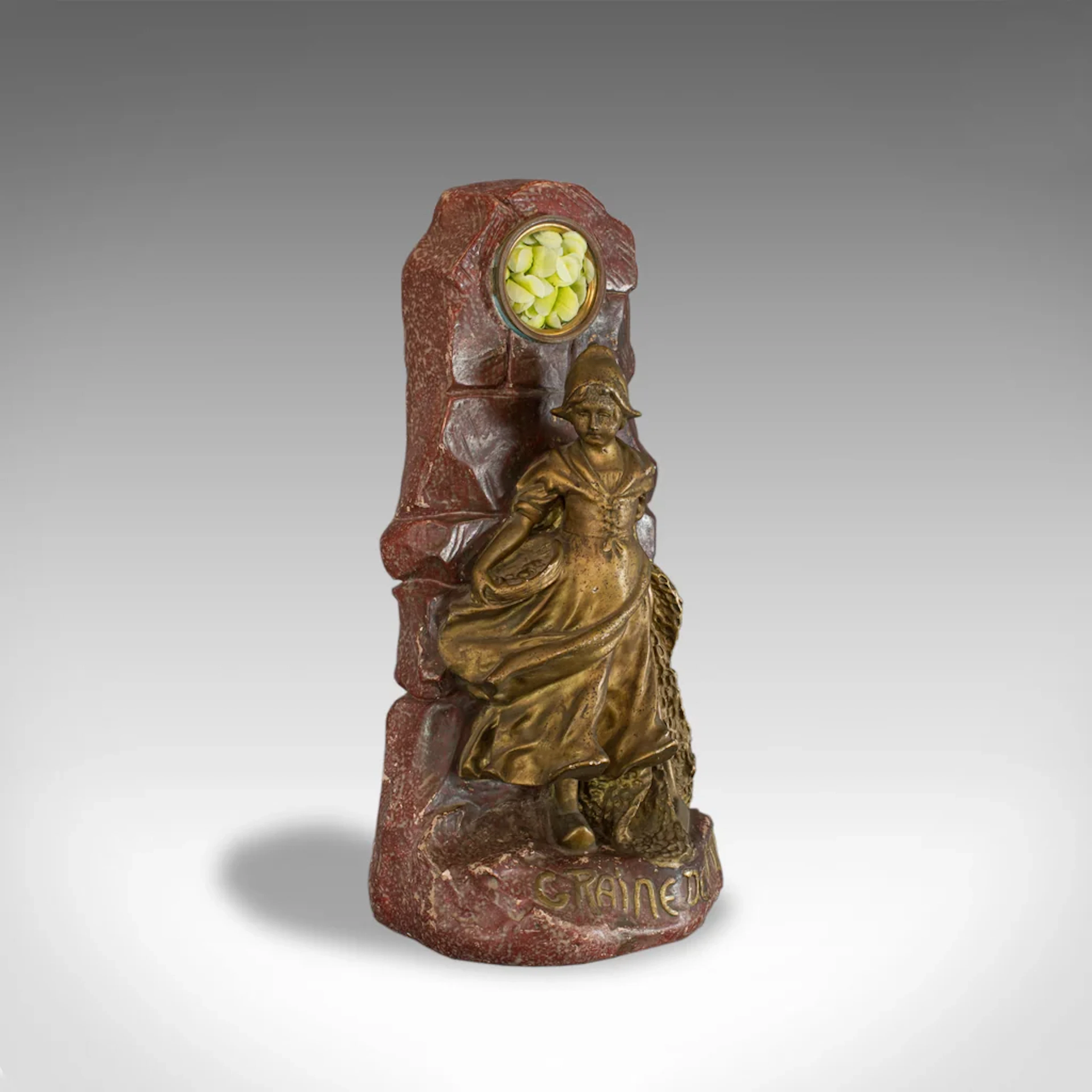 Antique Statue, French, Plaster, Art Nouveau, Late 19th Century, Circa 1900
