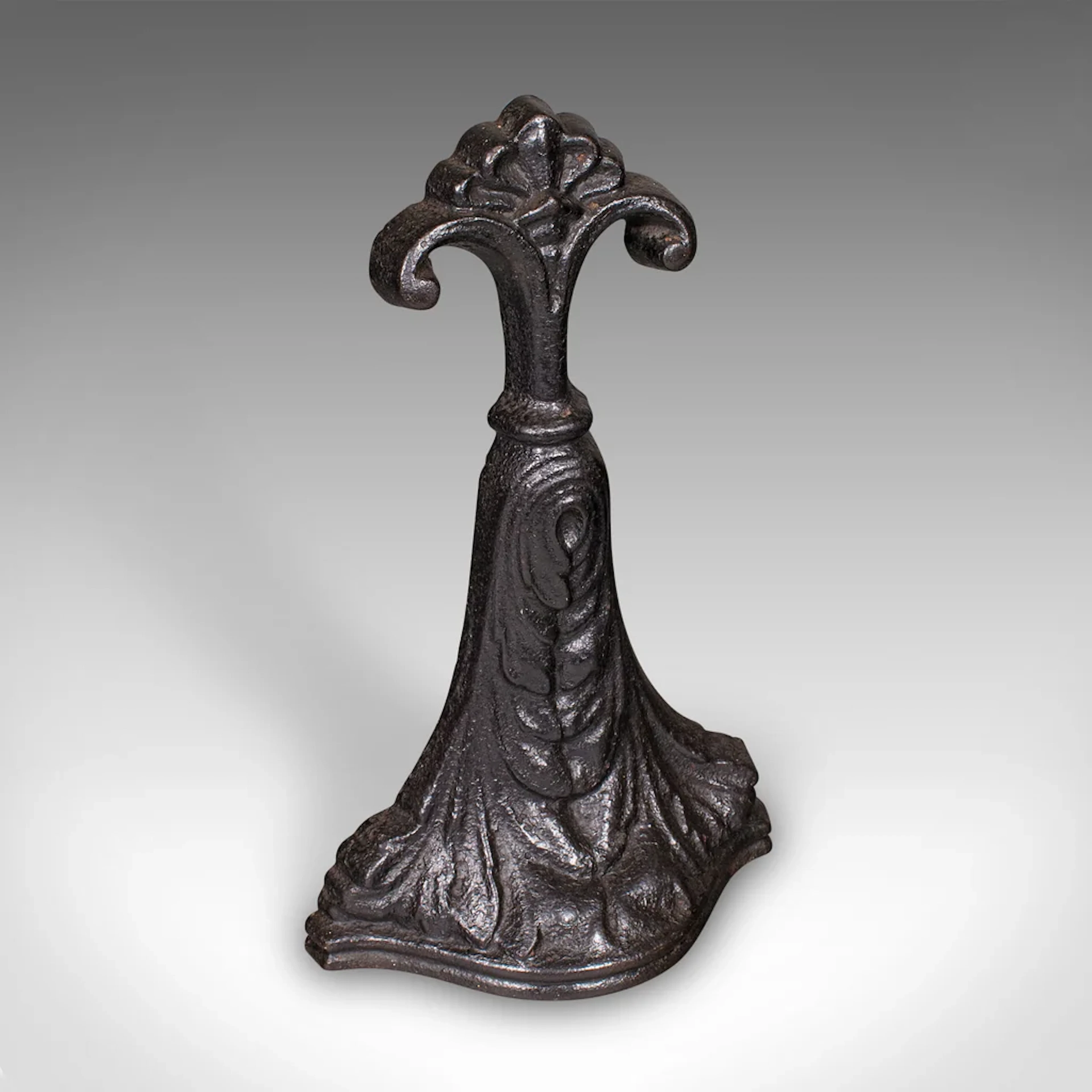 Antique Door Porter, English, Cast Iron, Doorstop, Keeper, Victorian