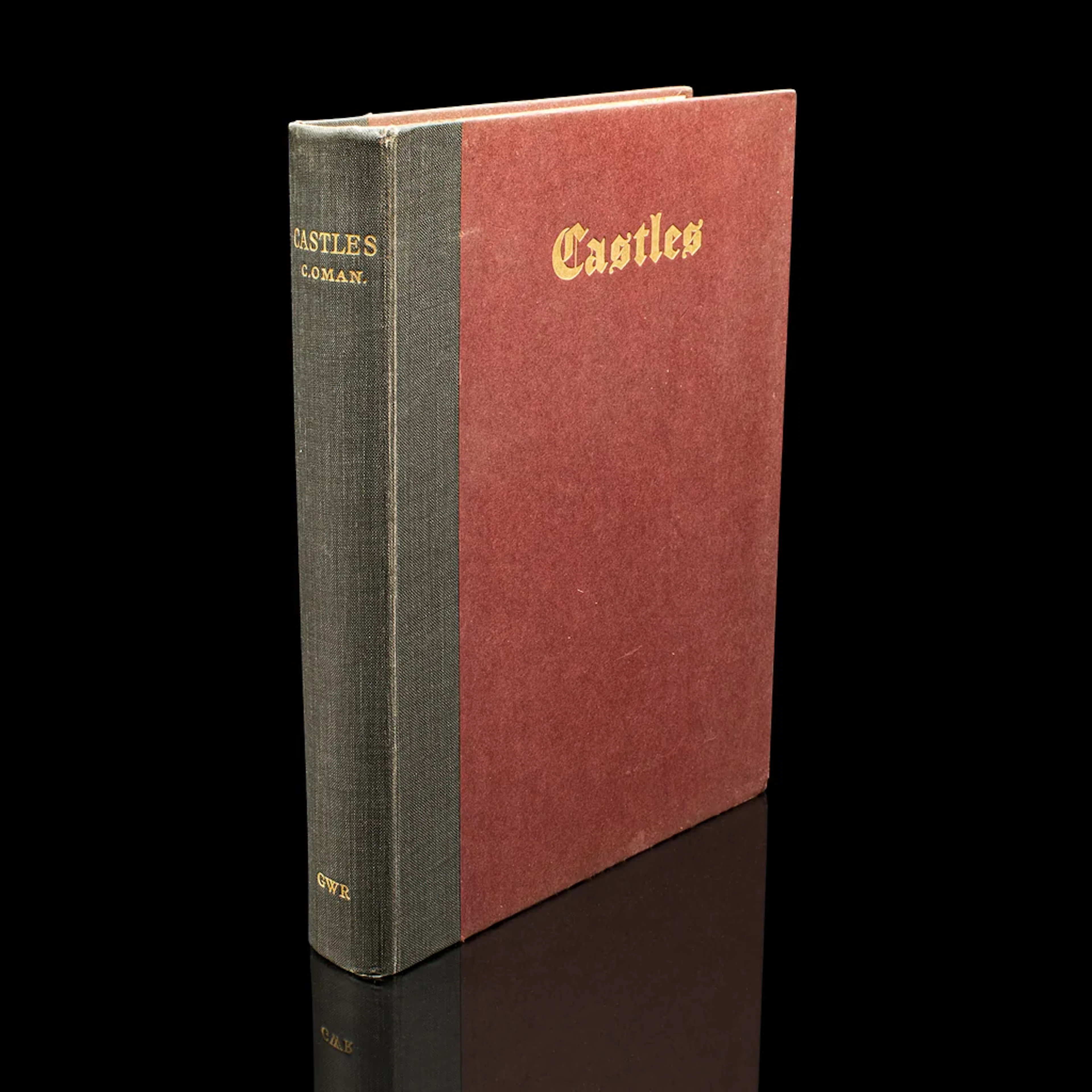 GWR Castles Book, Charles Oman, Historic Illustrated Reference, Vintage