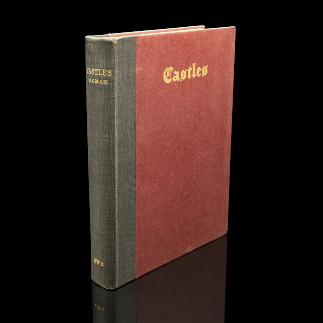 GWR Castles Book, Charles Oman, Historic Illustrated Reference, Vintage