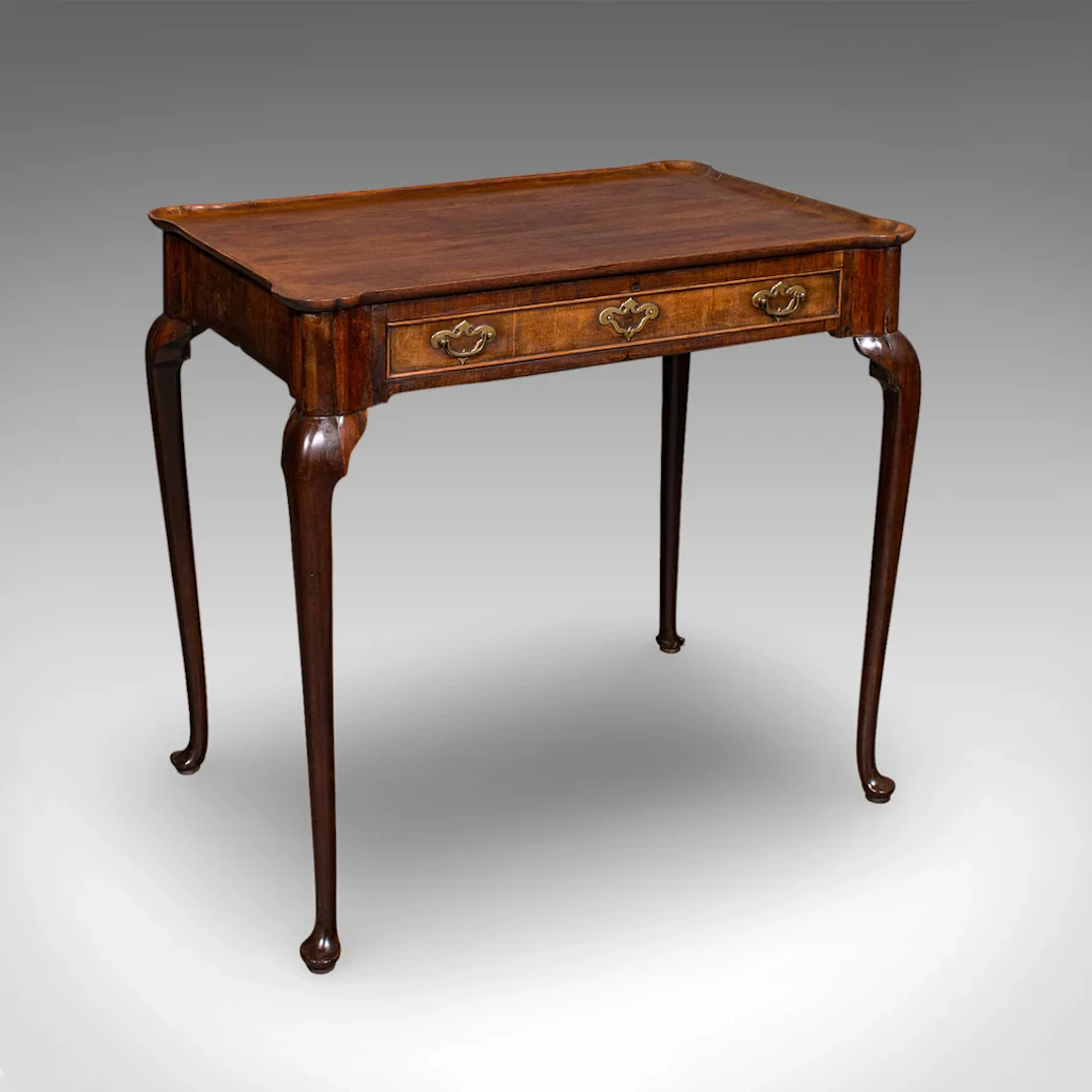 Antique Silver Presentation Table, English, Console, Hall, Georgian, Circa 1780