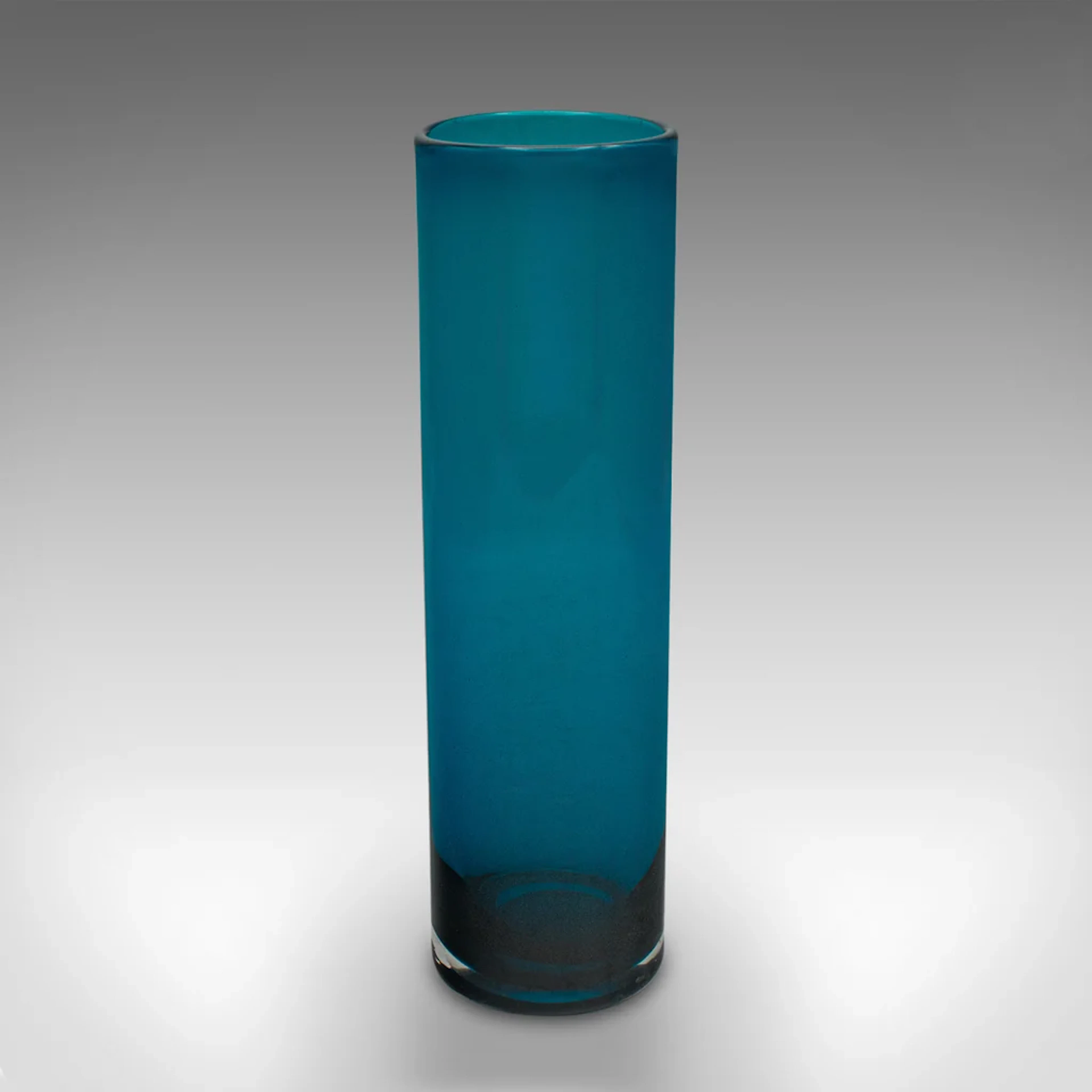Vintage Scandinavian Posy Vase, Swedish, Art Glass Flower Sleeve, Mid Century