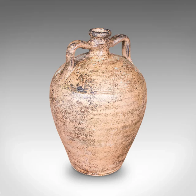 Antique Veranda Amphora, English Terracotta, Garden, Italianate, Edwardian