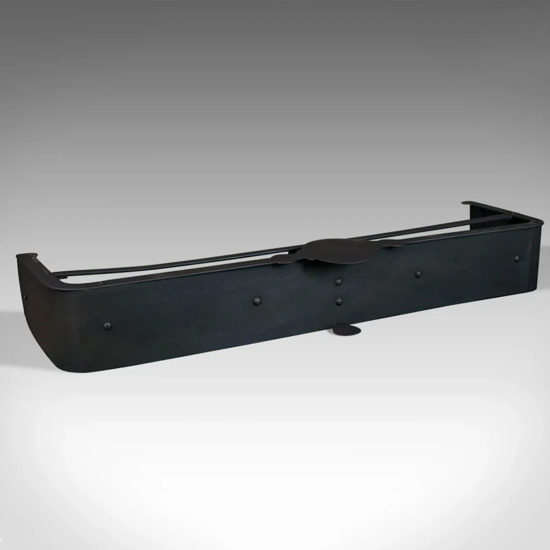Antique, Victorian, Fire Surround, English, Iron, Late 19th Century, Circa 1900