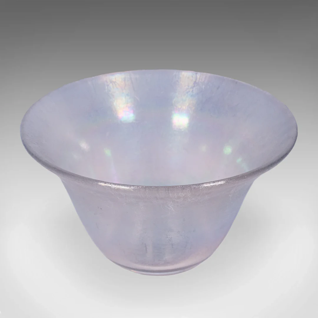 Vintage Lustre Fruit Bowl, Continental, Art Glass, Display Dish, Kitchen