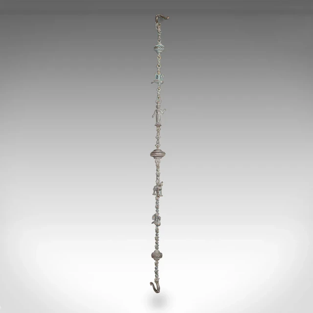 Antique Hanging Incense Burner, Indian, Bronze, Ceremonial Censer, Victorian