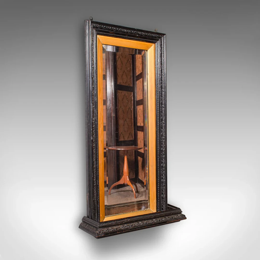 Tall Antique Hall Mirror, English, Reception, Valet, Aesthetic Period