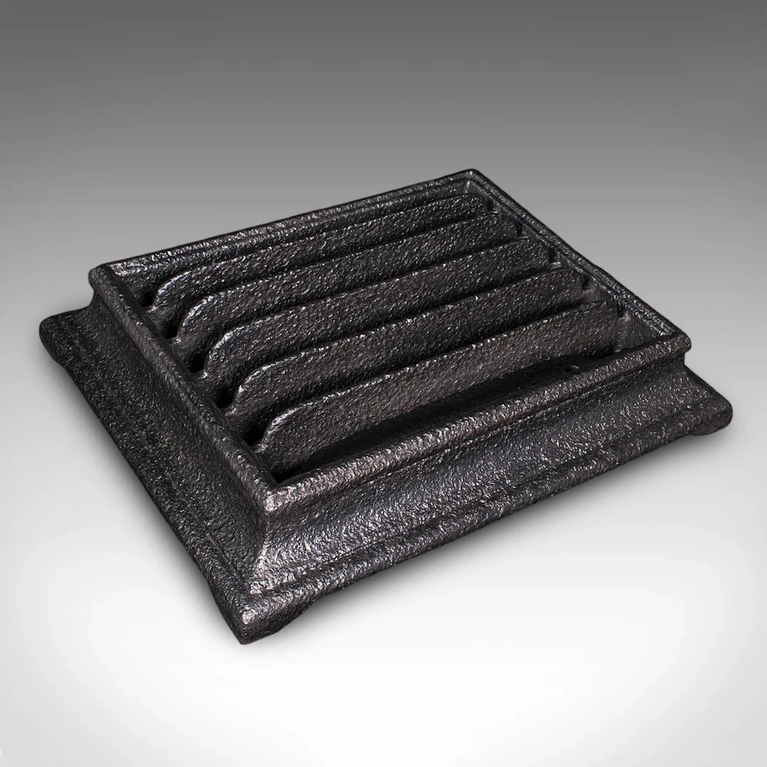 Antique Town House Boot Cleaner, English, Iron, Shoe Scraper Grate, Victorian