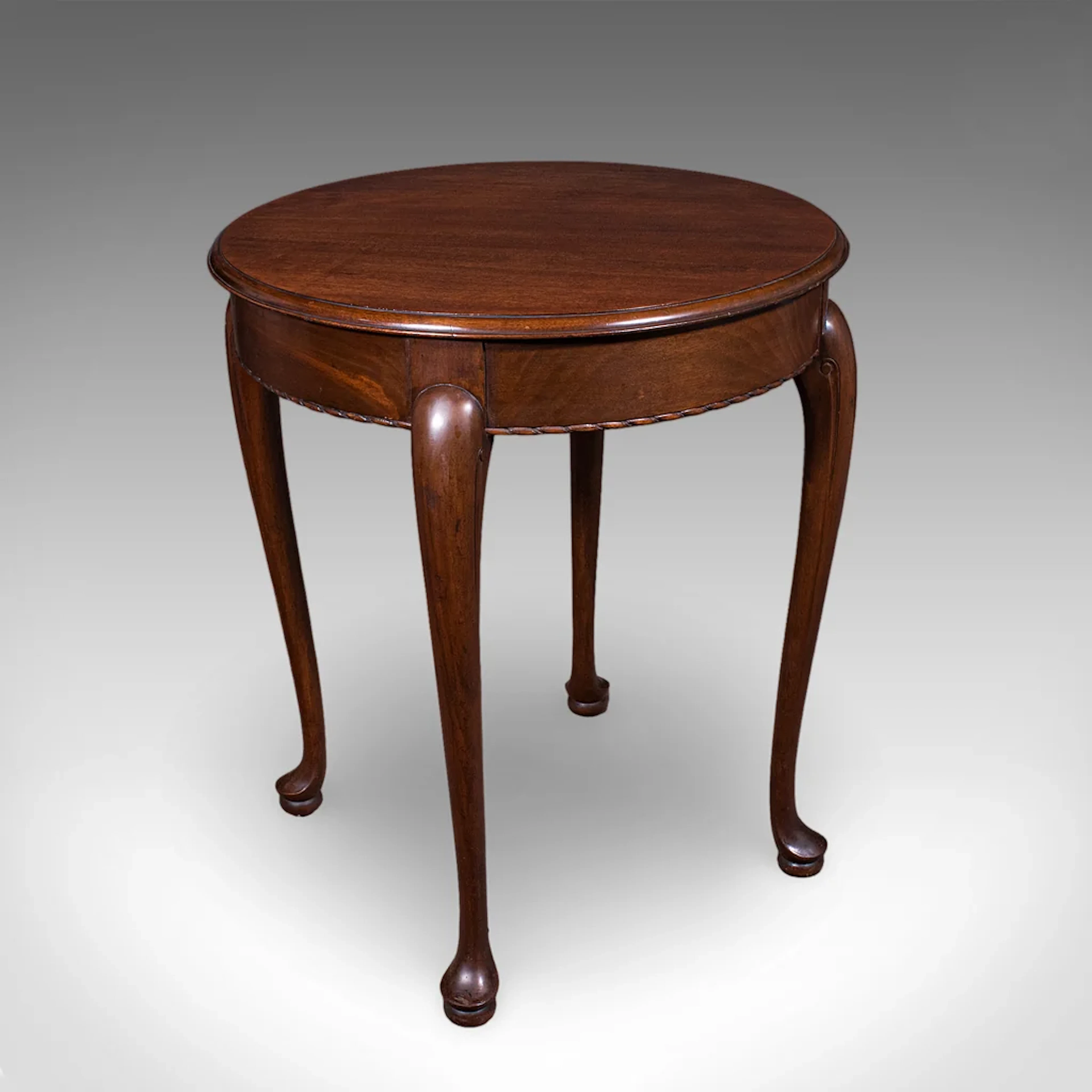 Antique Side Table, English, Occasional, Lamp, Wine, Waring & Gillow, Edwardian