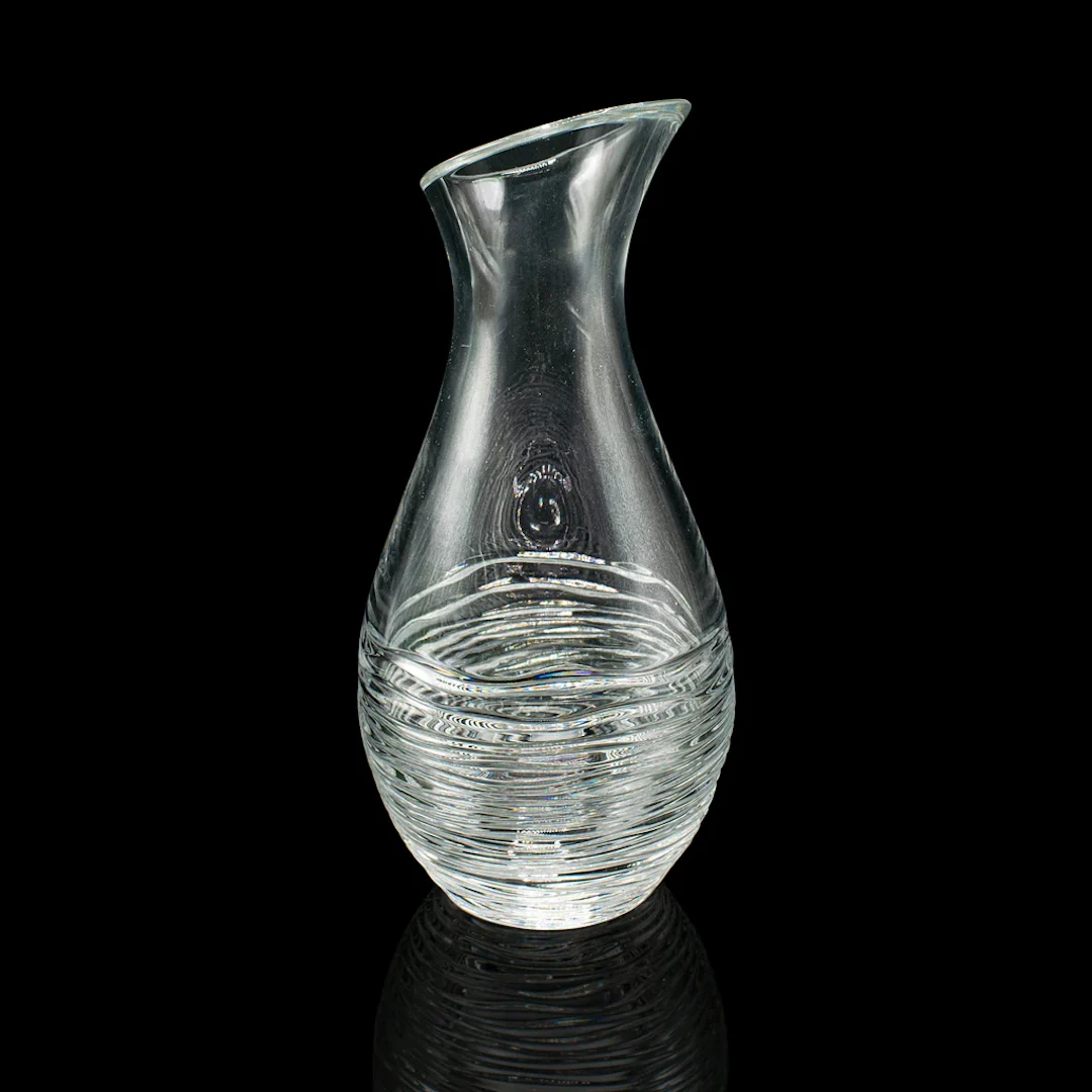 Vintage Lemonade Refresher, Italian, Glass, Serving Ewer, Decanter, Circa 1970