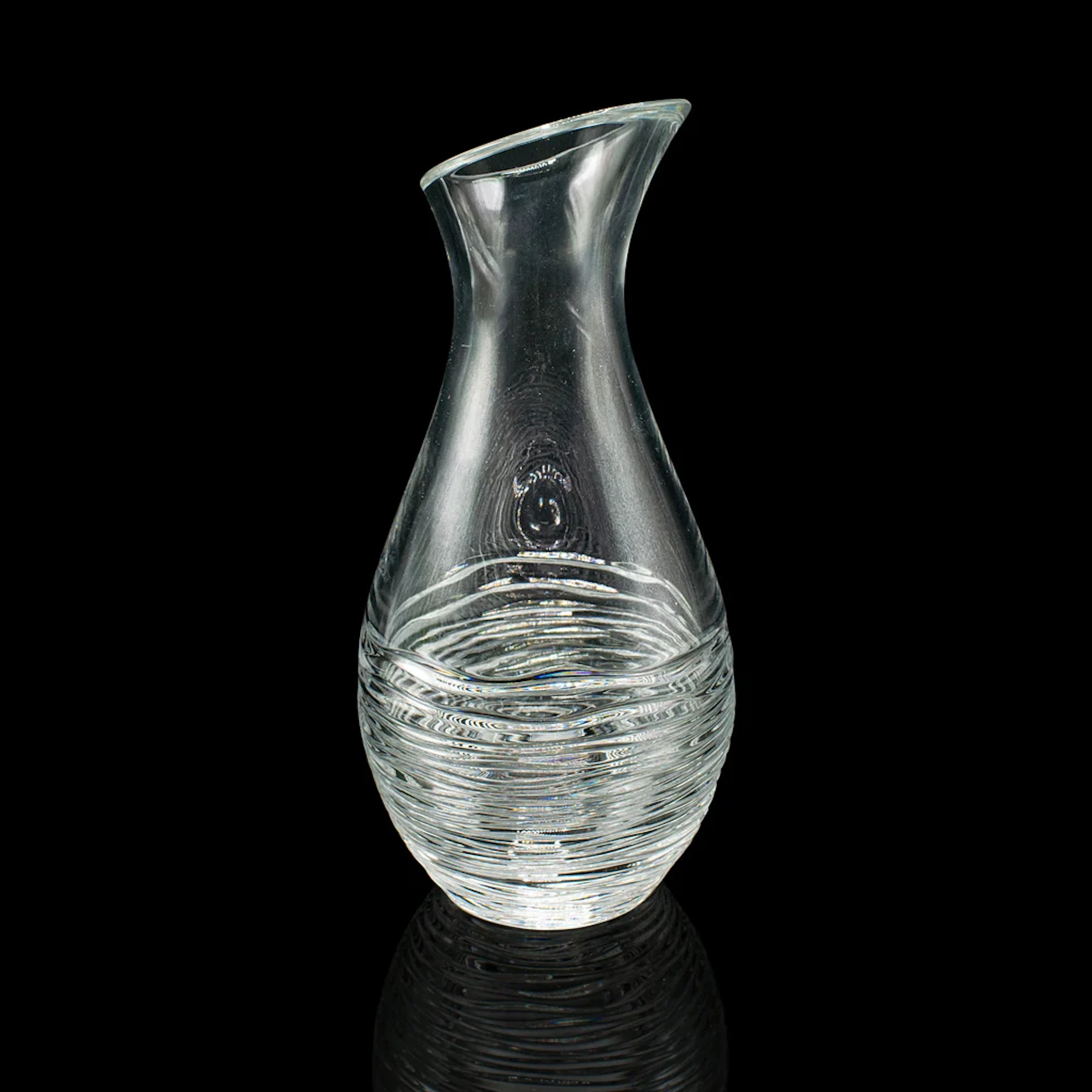 Vintage Lemonade Refresher, Italian, Glass, Serving Ewer, Decanter, Circa 1970