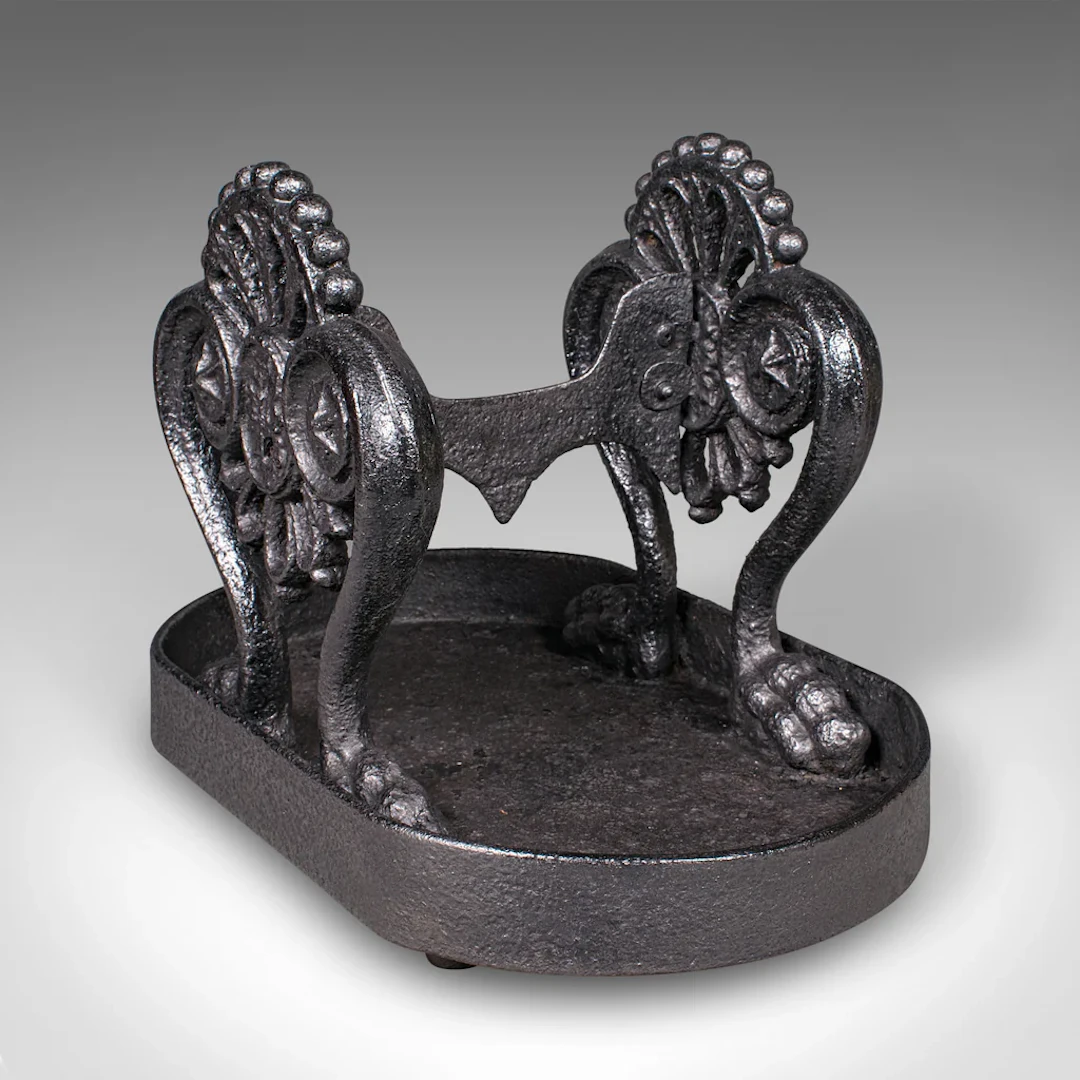 Large Antique Townhouse Boot Scraper, English, Shoe Pull, Georgian, Circa 1750
