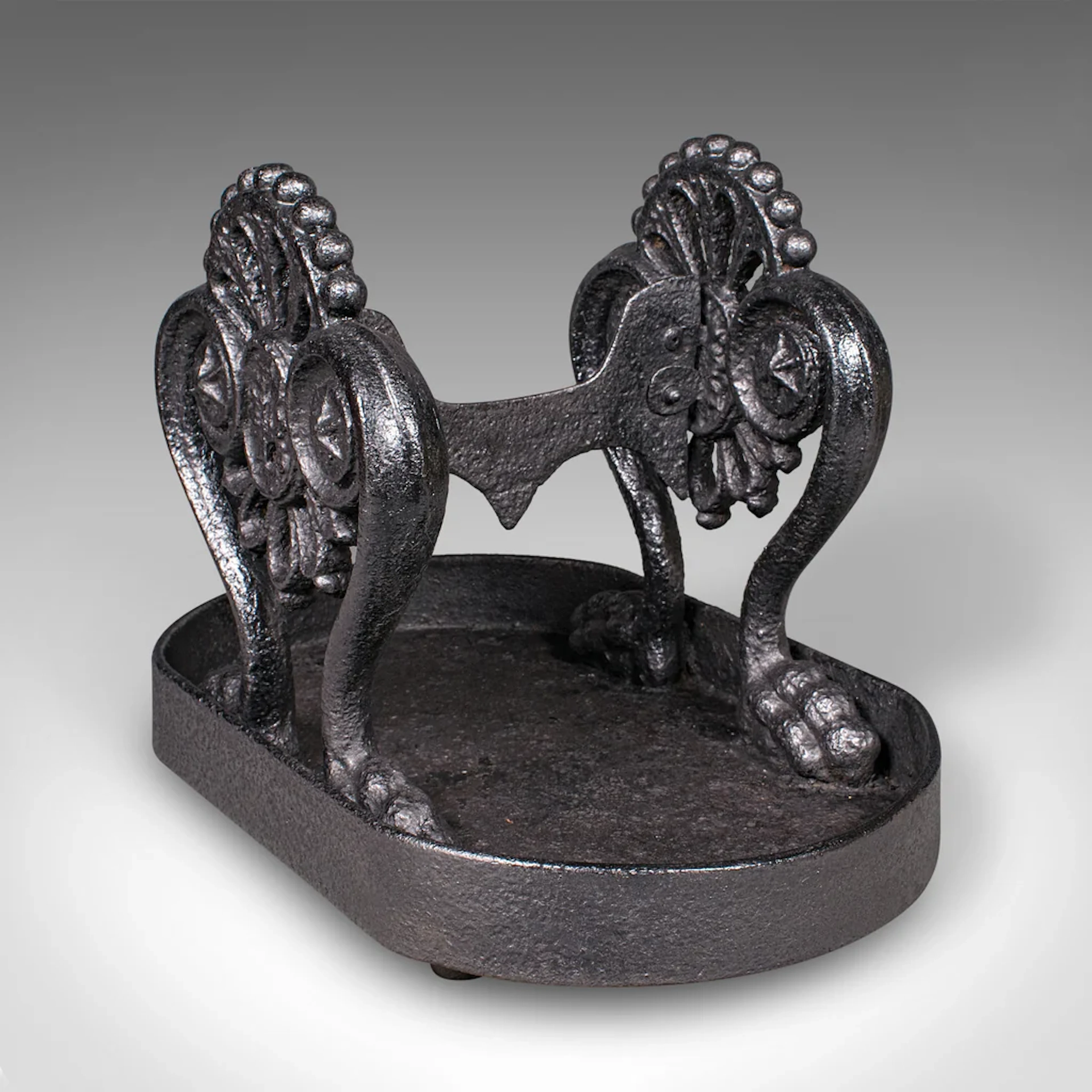 Large Antique Townhouse Boot Scraper, English, Shoe Pull, Georgian, Circa 1750