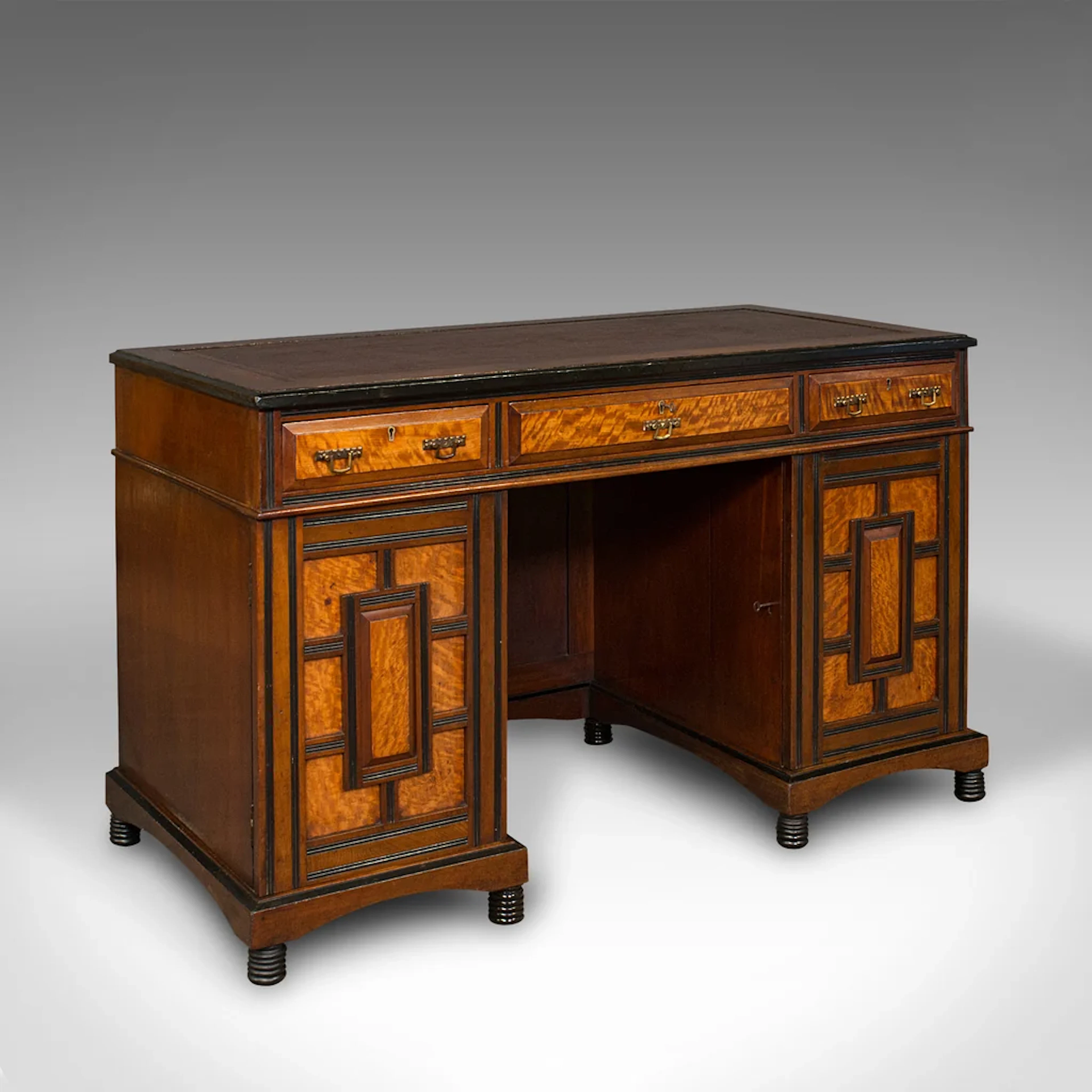 Antique Ladies Morning Room Desk, English, Writing Table, Aesthetic
